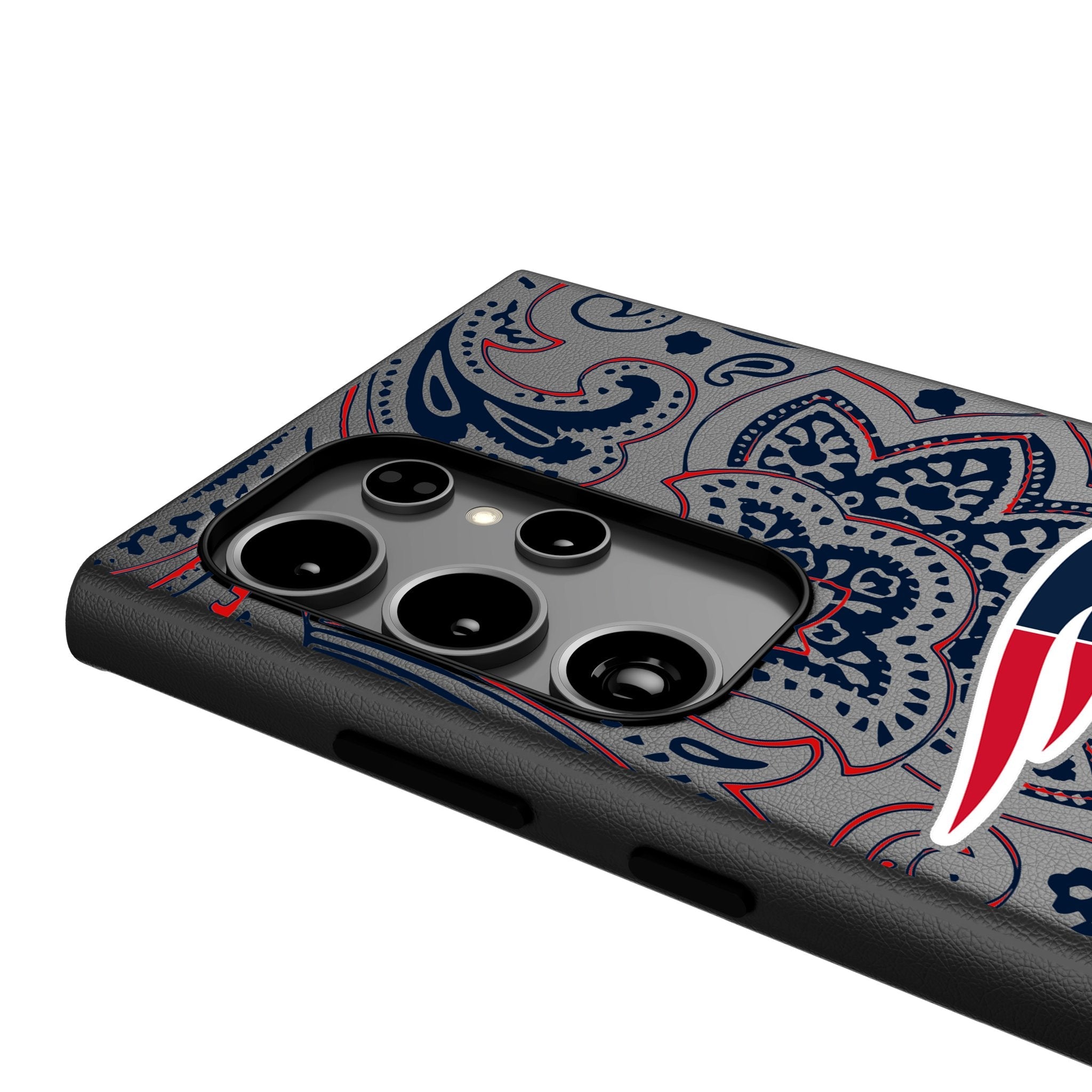 New England Patriots Paisley MagSafe Compatible Phone Case for Samsung Galaxy 4