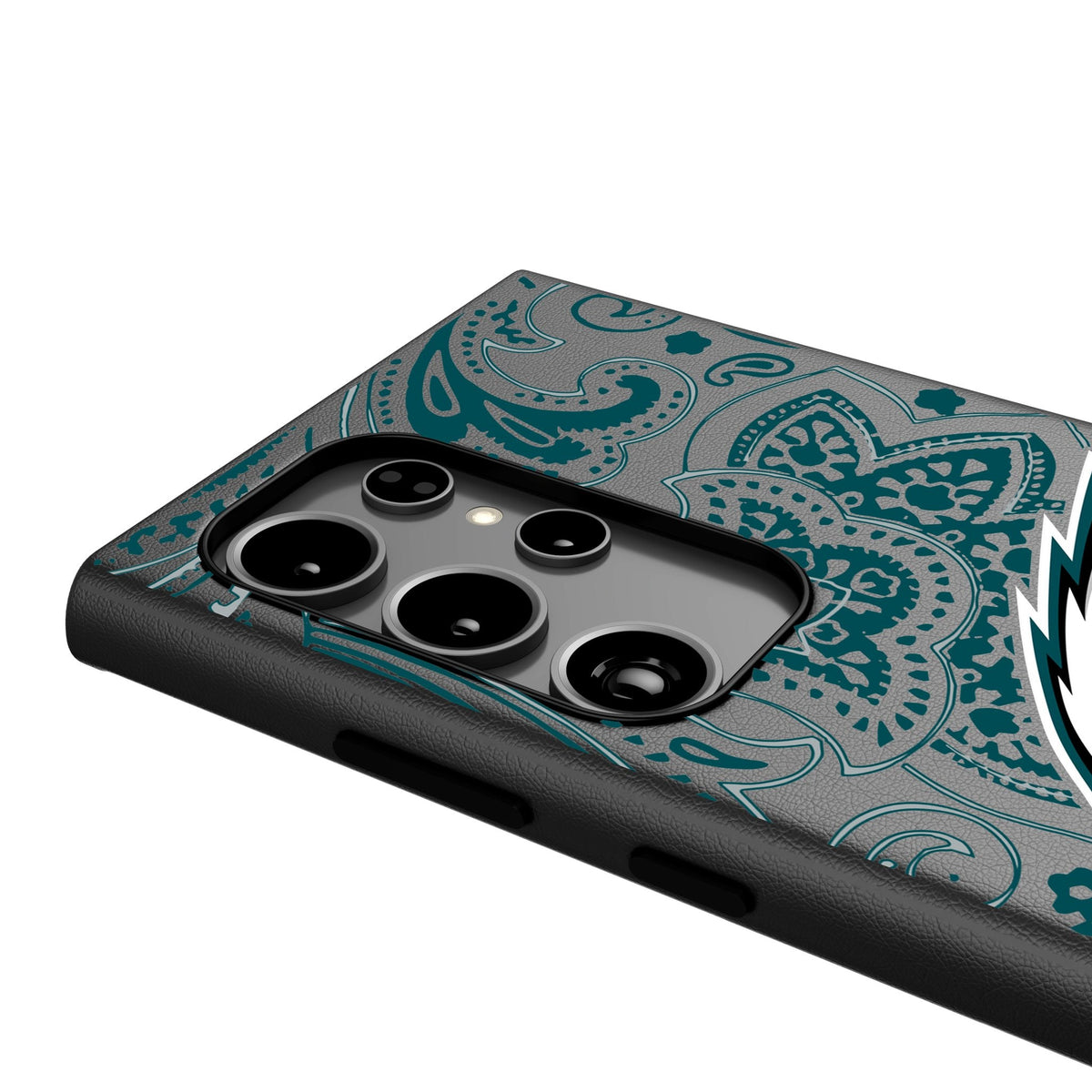 Philadelphia Eagles Paisley MagSafe Compatible Phone Case for Samsung Galaxy 4