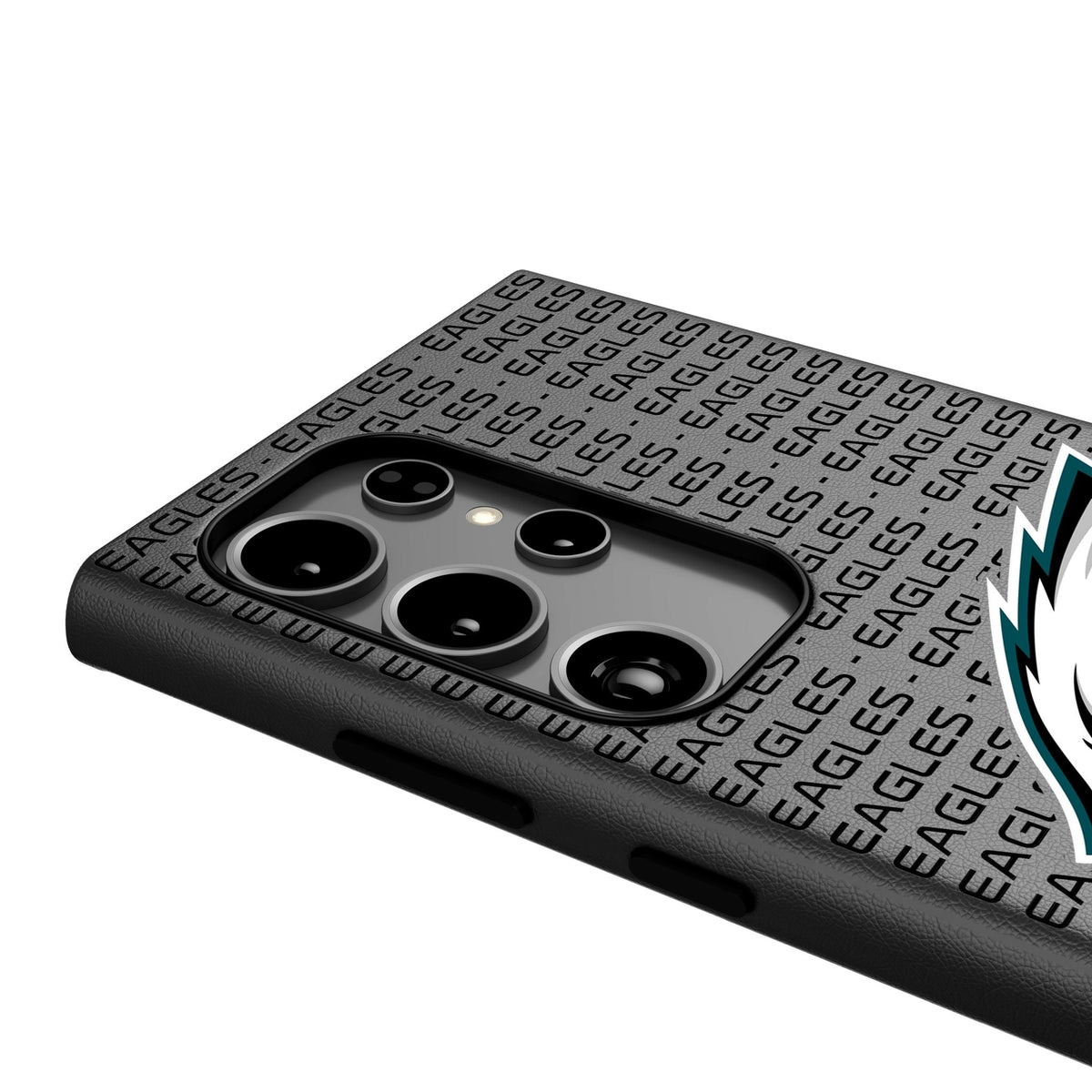 Philadelphia Eagles Text Backdrop MagSafe Compatible Phone Case for Samsung Galaxy 4