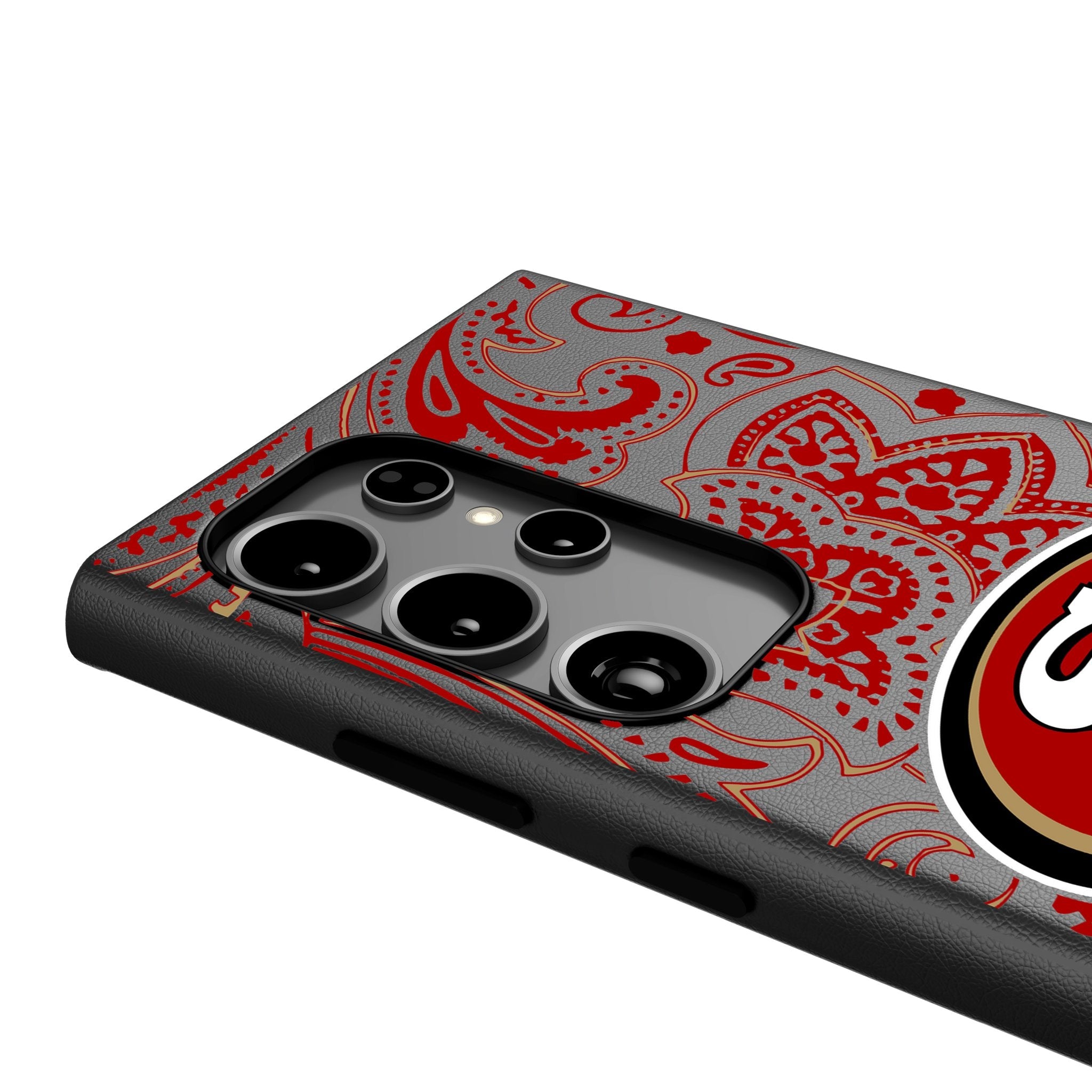 San Francisco 49ers Paisley MagSafe Compatible Phone Case for Samsung Galaxy 4