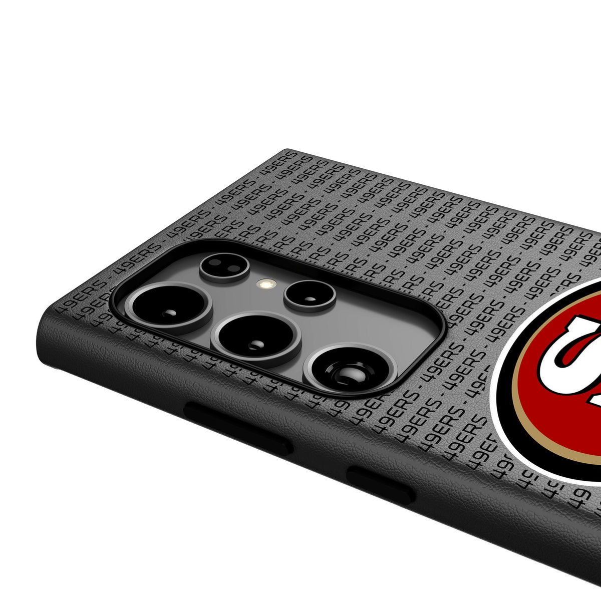 San Francisco 49ers Text Backdrop MagSafe Compatible Phone Case for Samsung Galaxy 4
