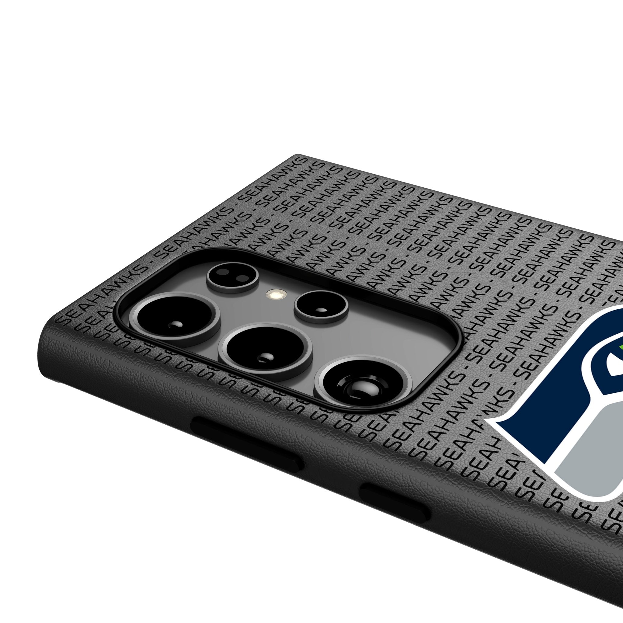 Seattle Seahawks Text Backdrop MagSafe Compatible Phone Case for Samsung Galaxy 4
