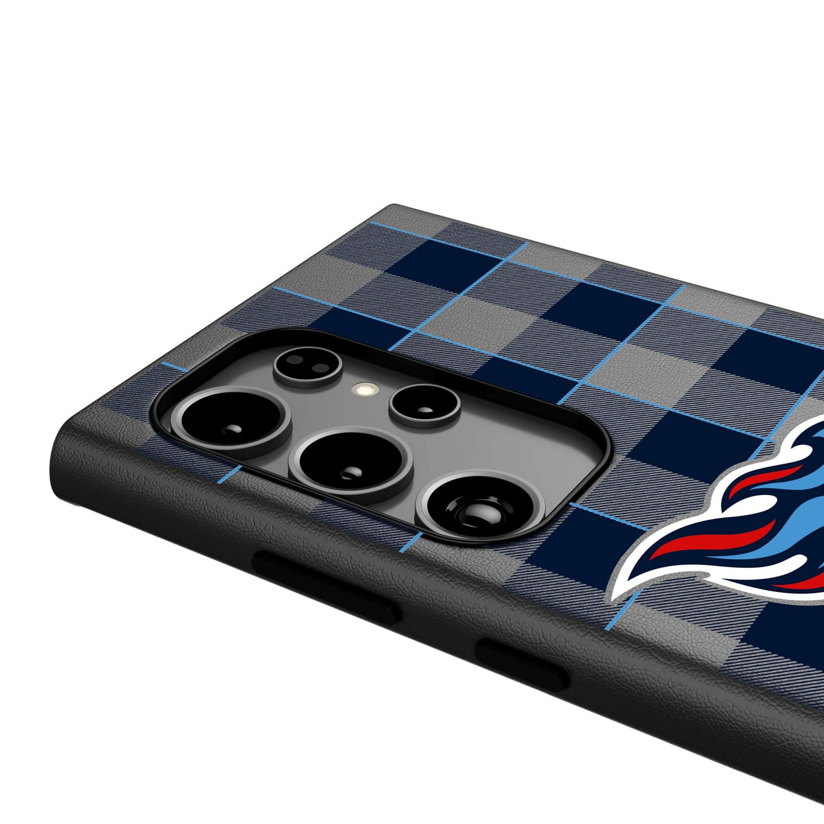 Tennessee Titans Plaid MagSafe Compatible Phone Case for Samsung Galaxy 4