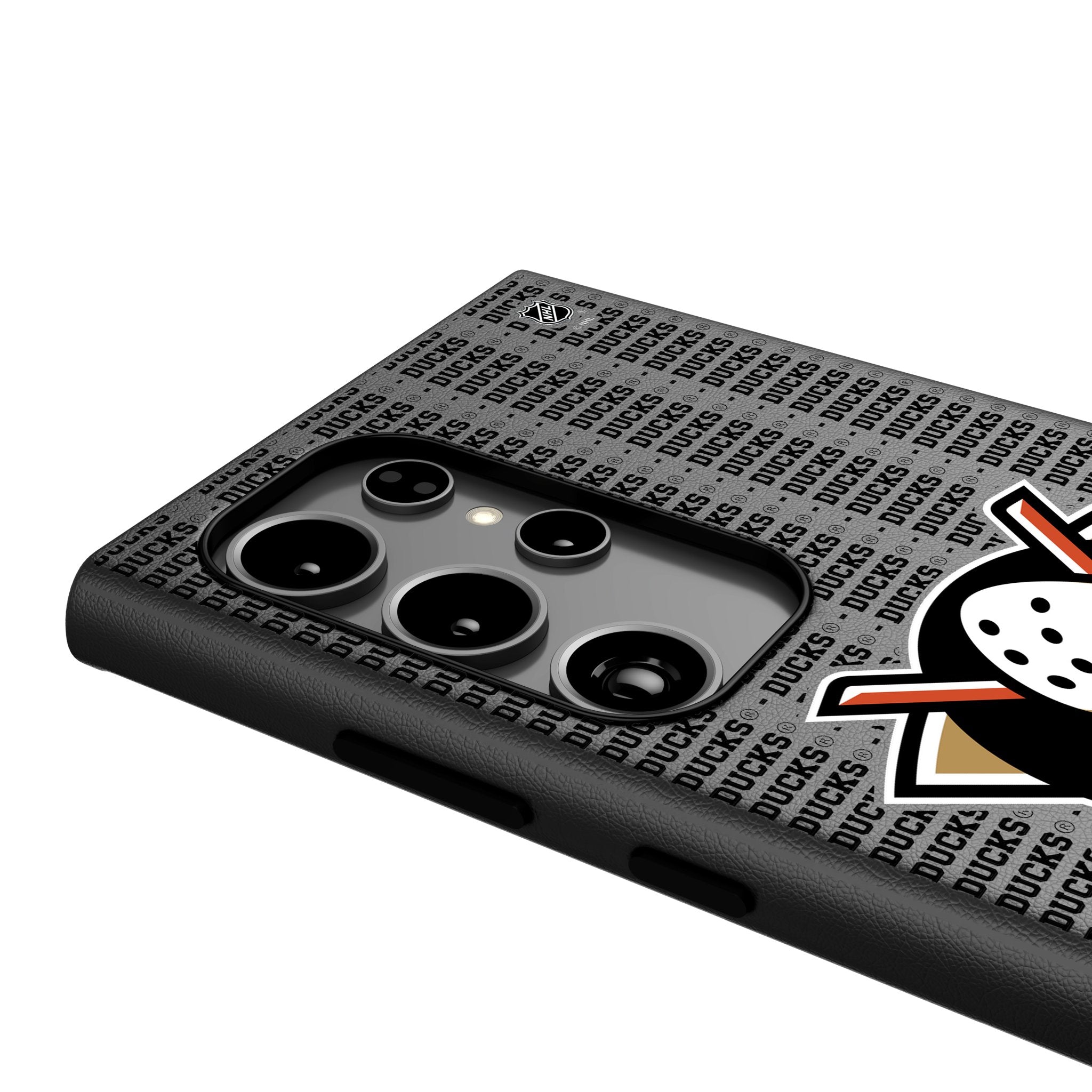 Anaheim Ducks Text Backdrop MagSafe Compatible Phone Case for Samsung Galaxy 4