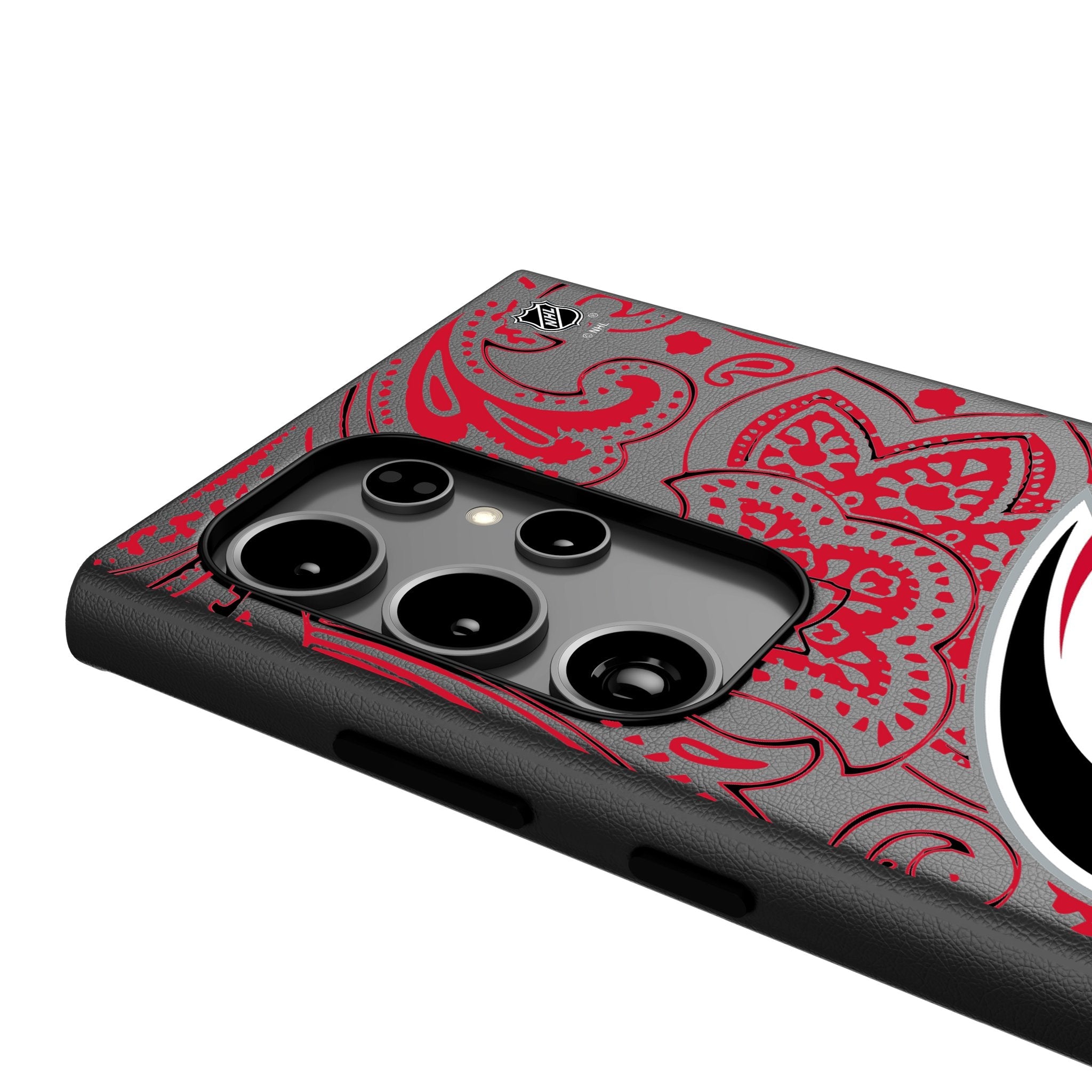 Carolina Hurricanes Paisley MagSafe Compatible Phone Case for Samsung Galaxy 4
