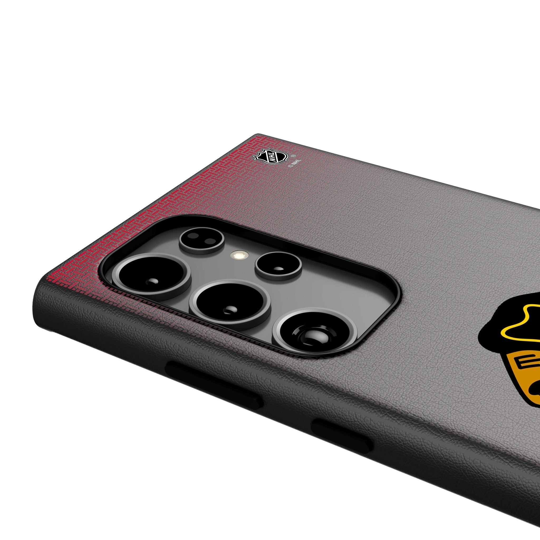 Chicago Blackhawks Linen MagSafe Compatible Phone Case for Samsung Galaxy 4