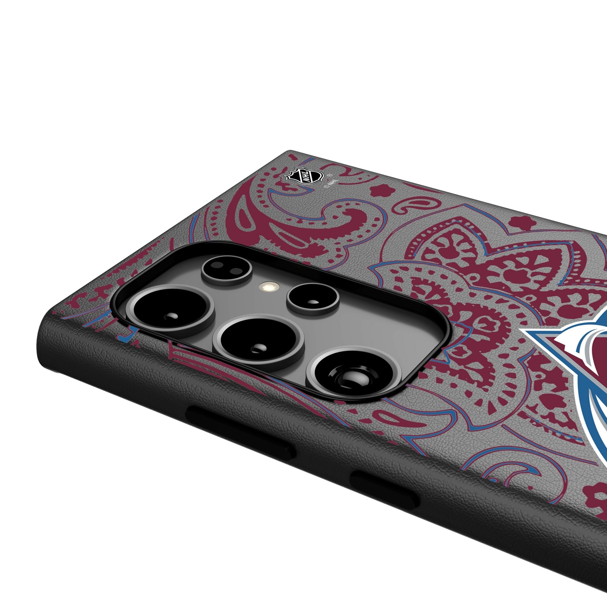 Colorado Avalanche Paisley MagSafe Compatible Phone Case for Samsung Galaxy 4