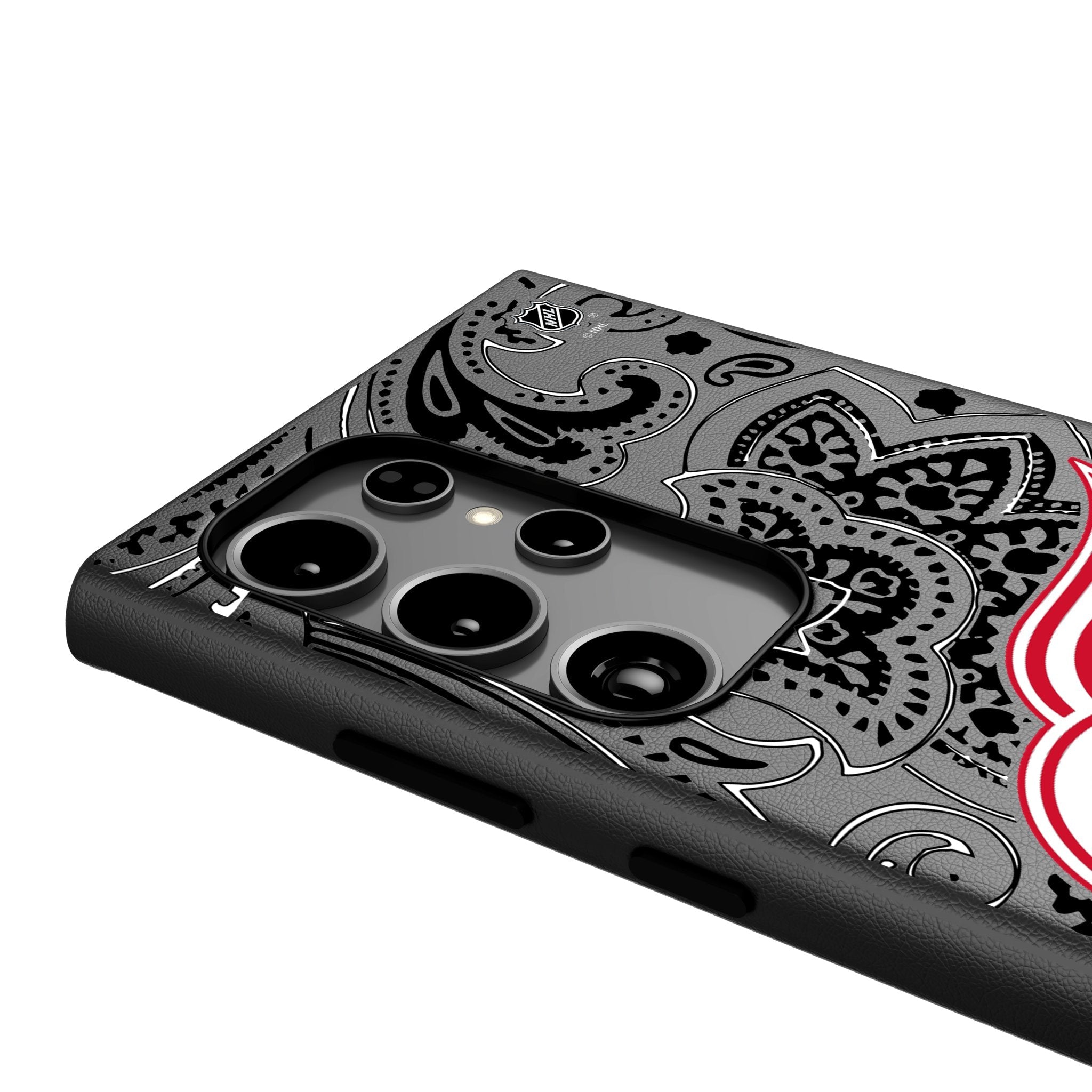Detroit Red Wings Paisley MagSafe Compatible Phone Case for Samsung Galaxy 4