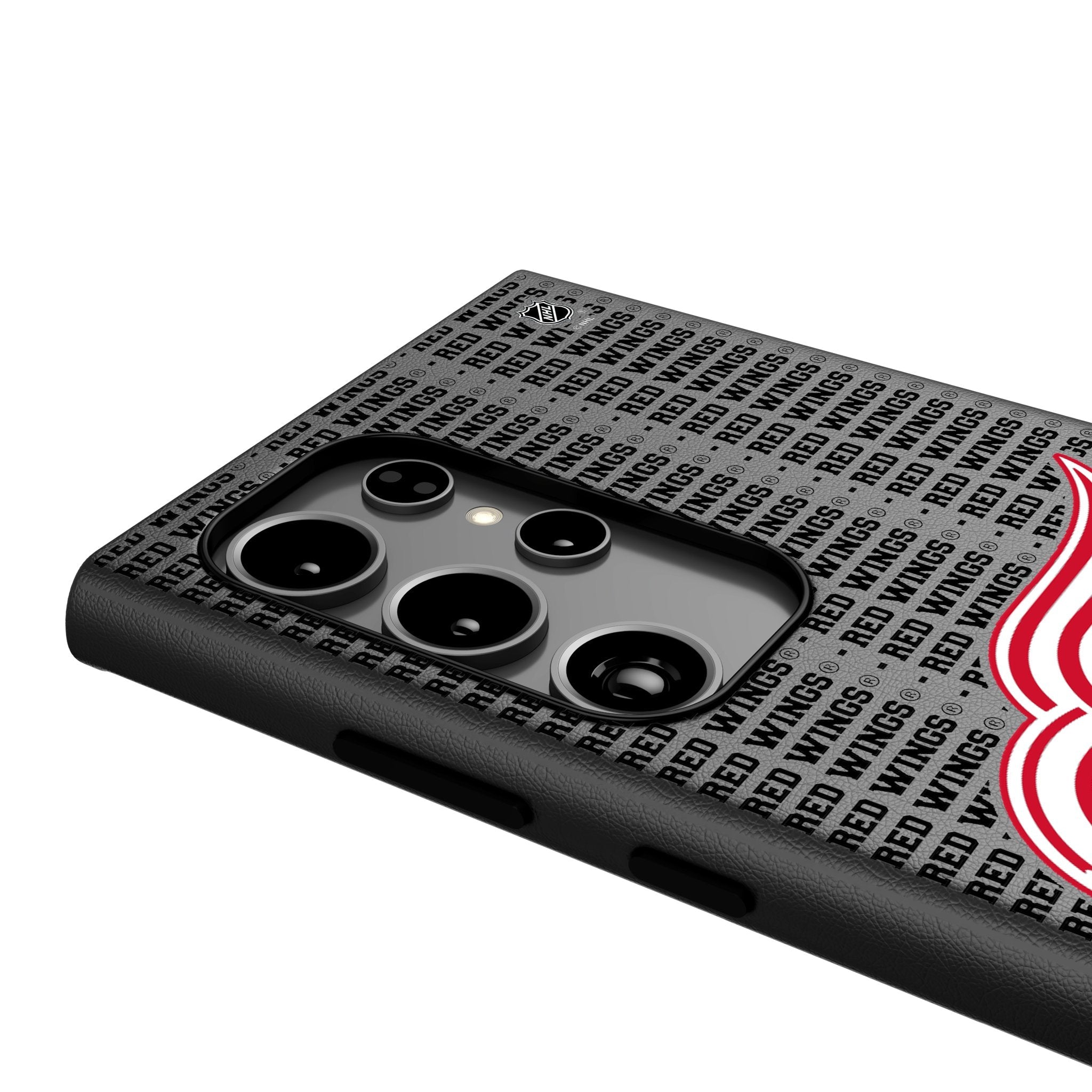 Detroit Red Wings Text Backdrop MagSafe Compatible Phone Case for Samsung Galaxy 4