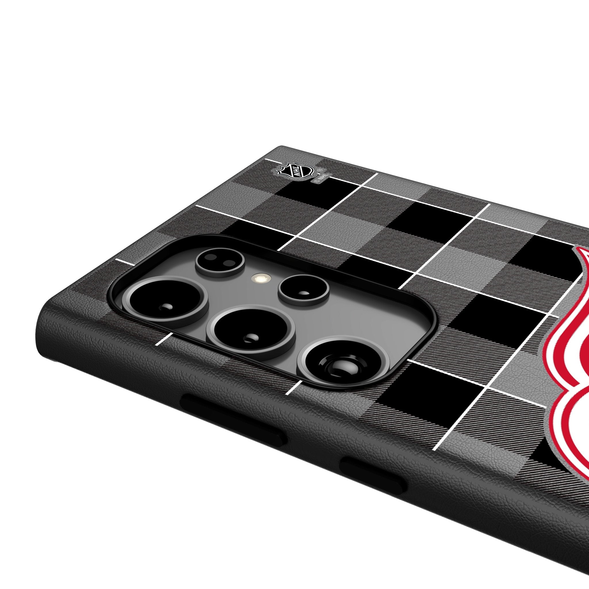 Detroit Red Wings Plaid MagSafe Compatible Phone Case for Samsung Galaxy 4