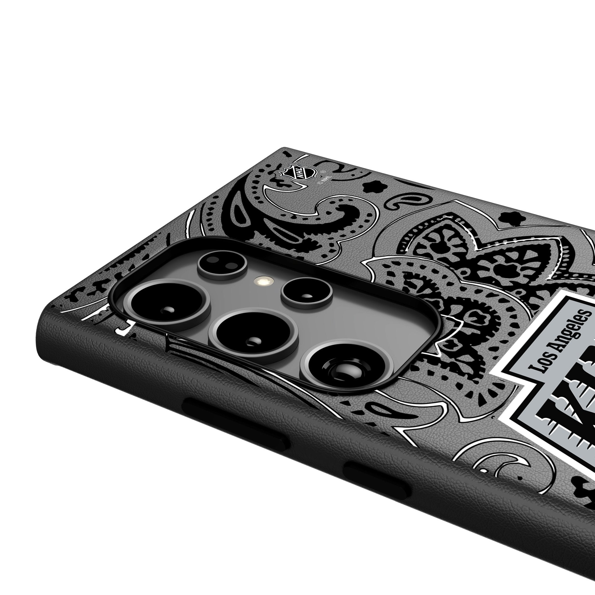 LA Kings Paisley MagSafe Compatible Phone Case for Samsung Galaxy 4