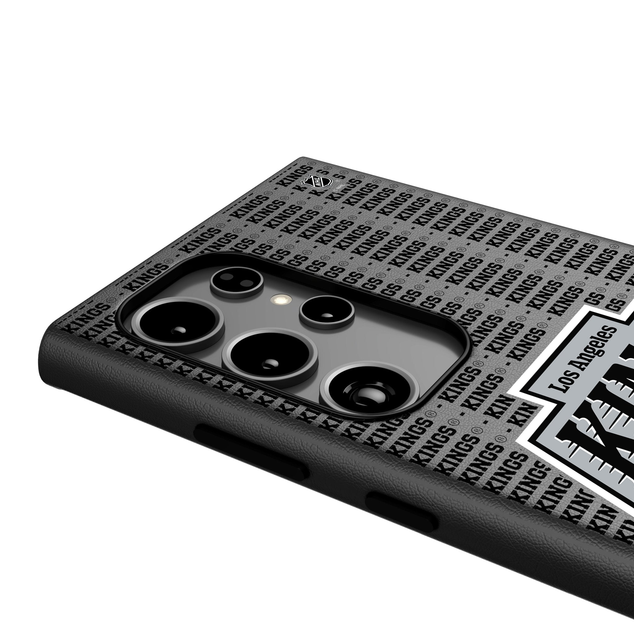LA Kings Text Backdrop MagSafe Compatible Phone Case for Samsung Galaxy 4