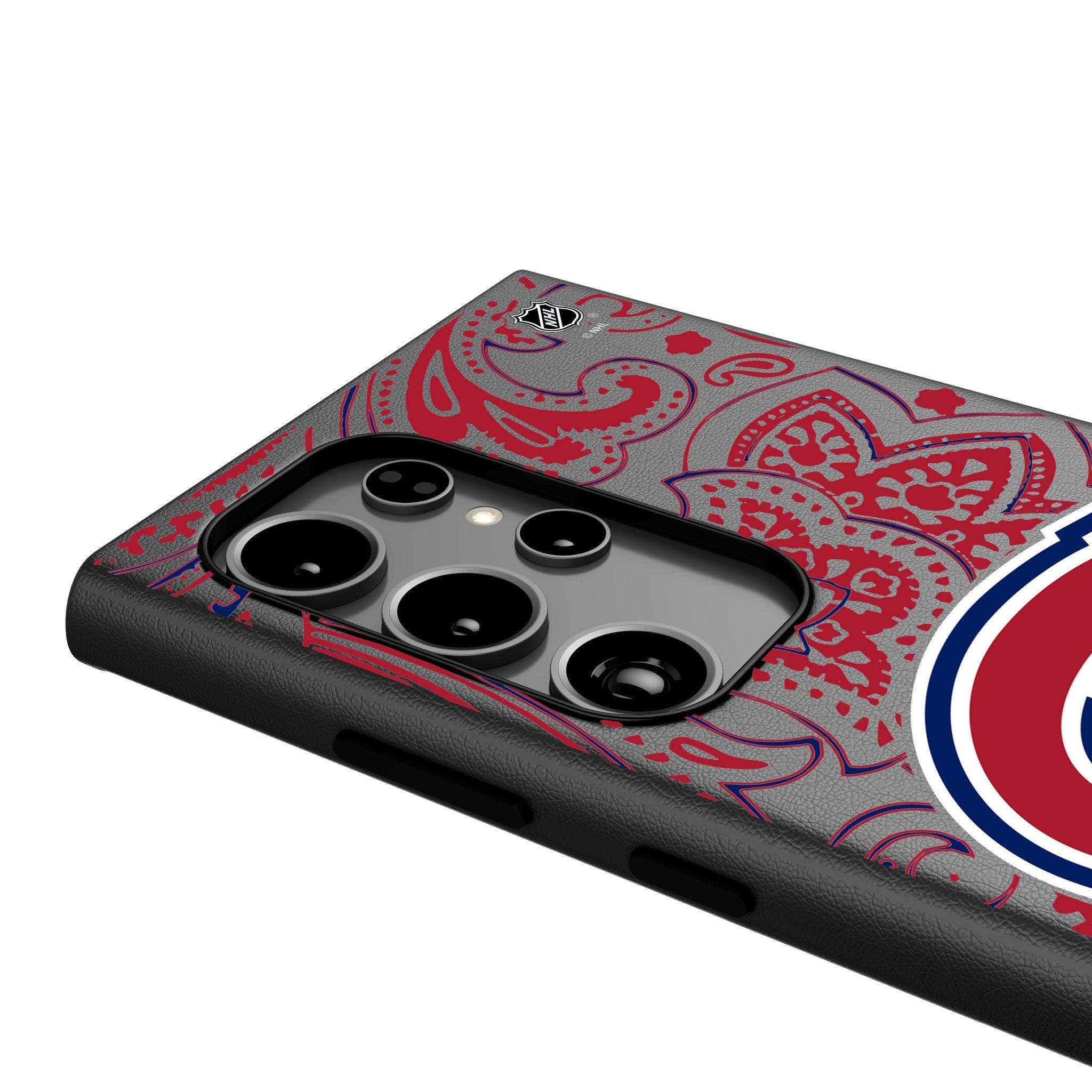 Montreal Canadiens Paisley MagSafe Compatible Phone Case for Samsung Galaxy 4
