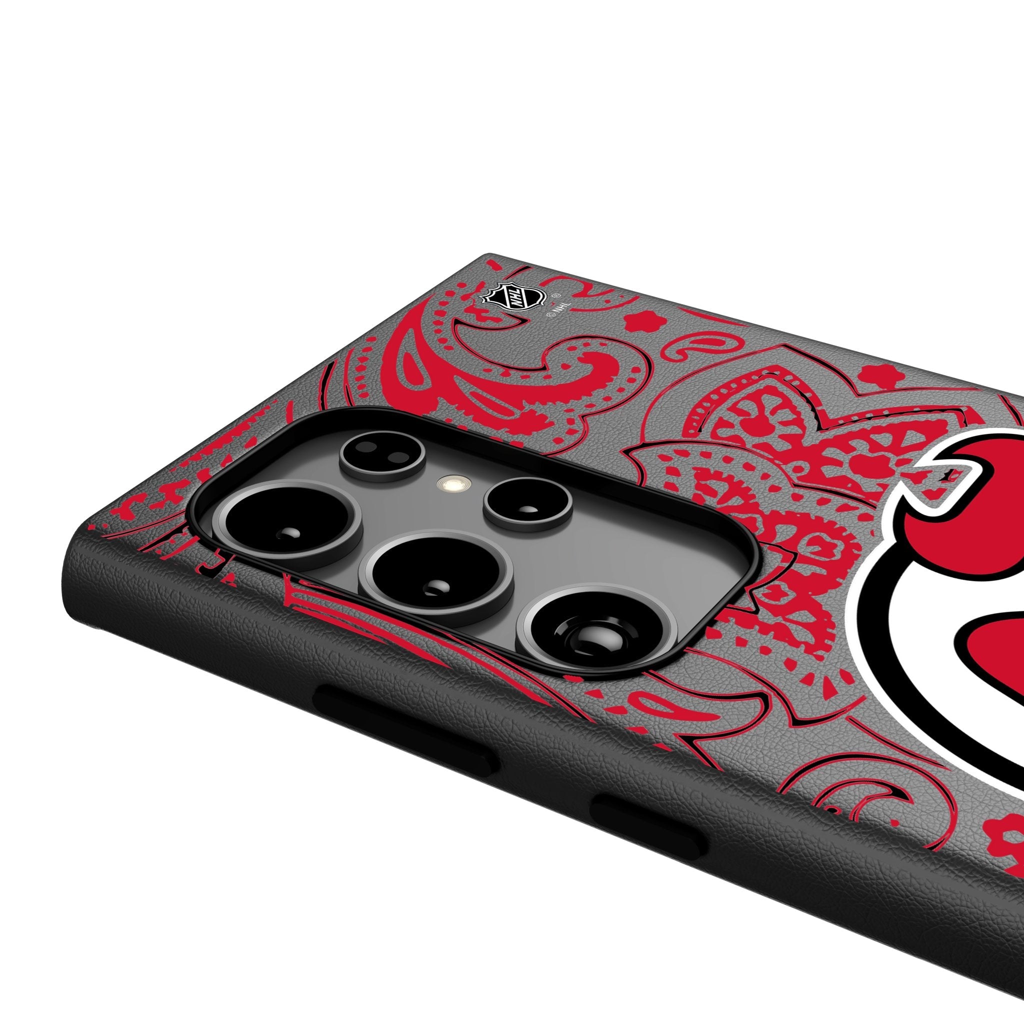 New Jersey Devils Paisley MagSafe Compatible Phone Case for Samsung Galaxy 4