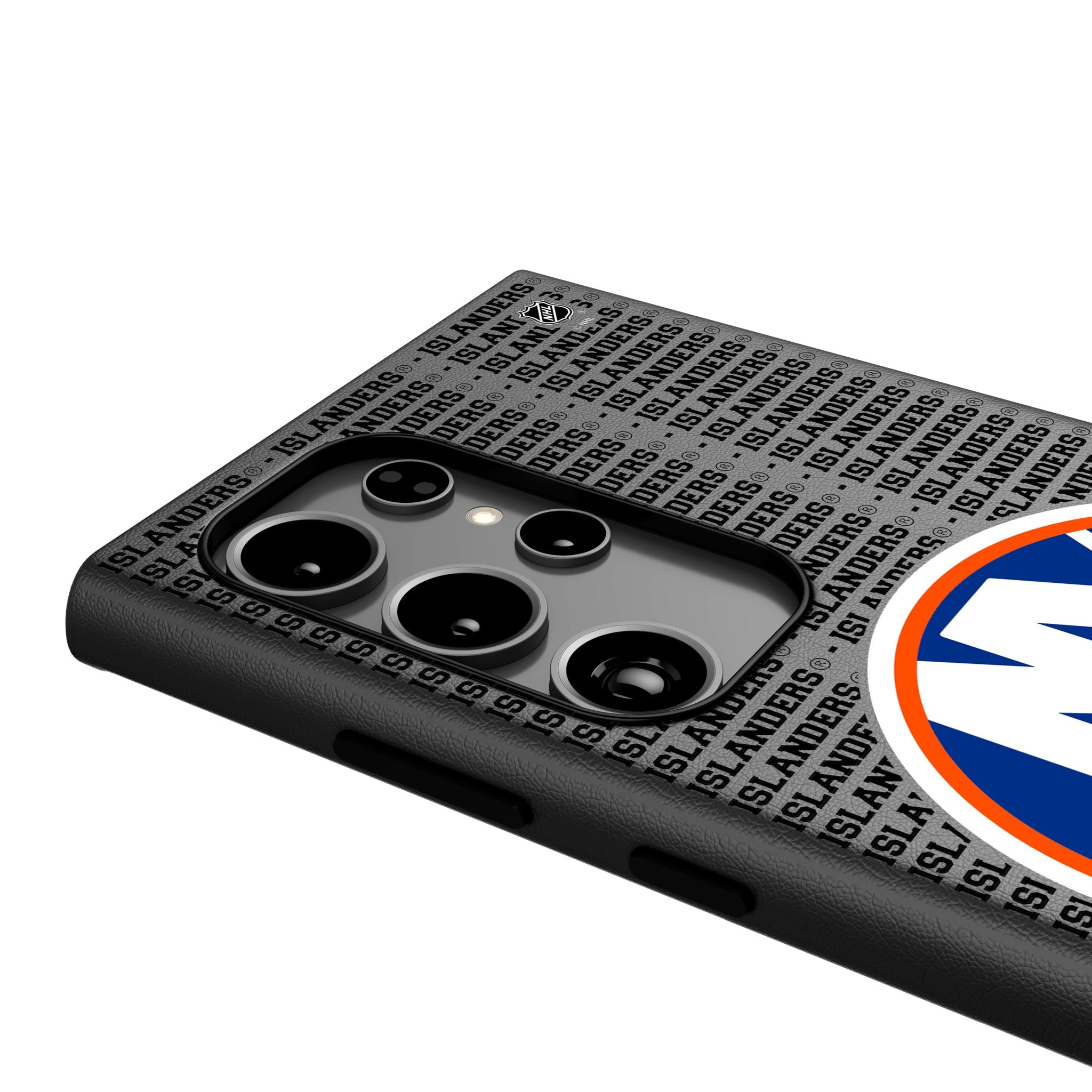 New York Islanders Text Backdrop MagSafe Compatible Phone Case for Samsung Galaxy 4