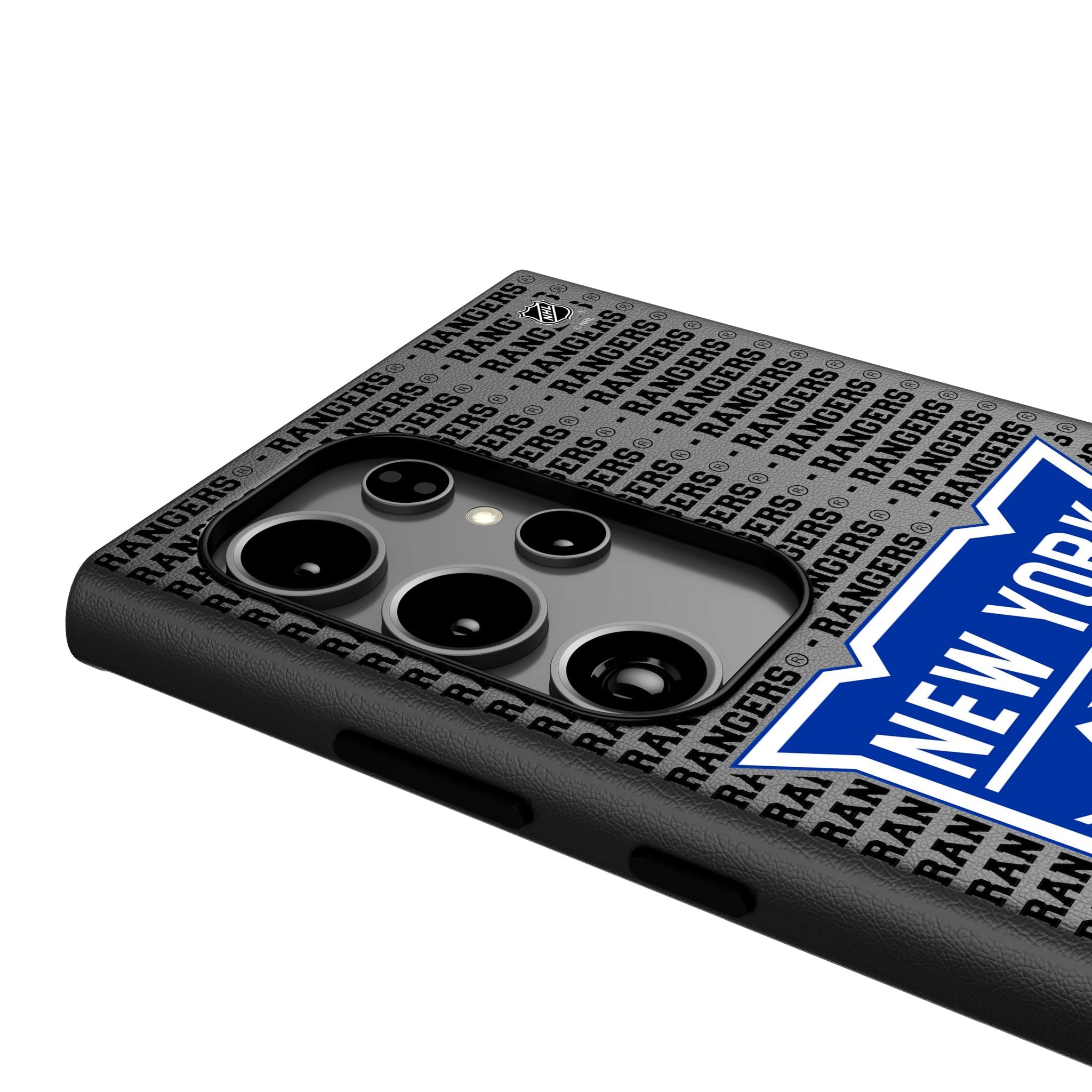 New York Rangers Text Backdrop MagSafe Compatible Phone Case for Samsung Galaxy 4