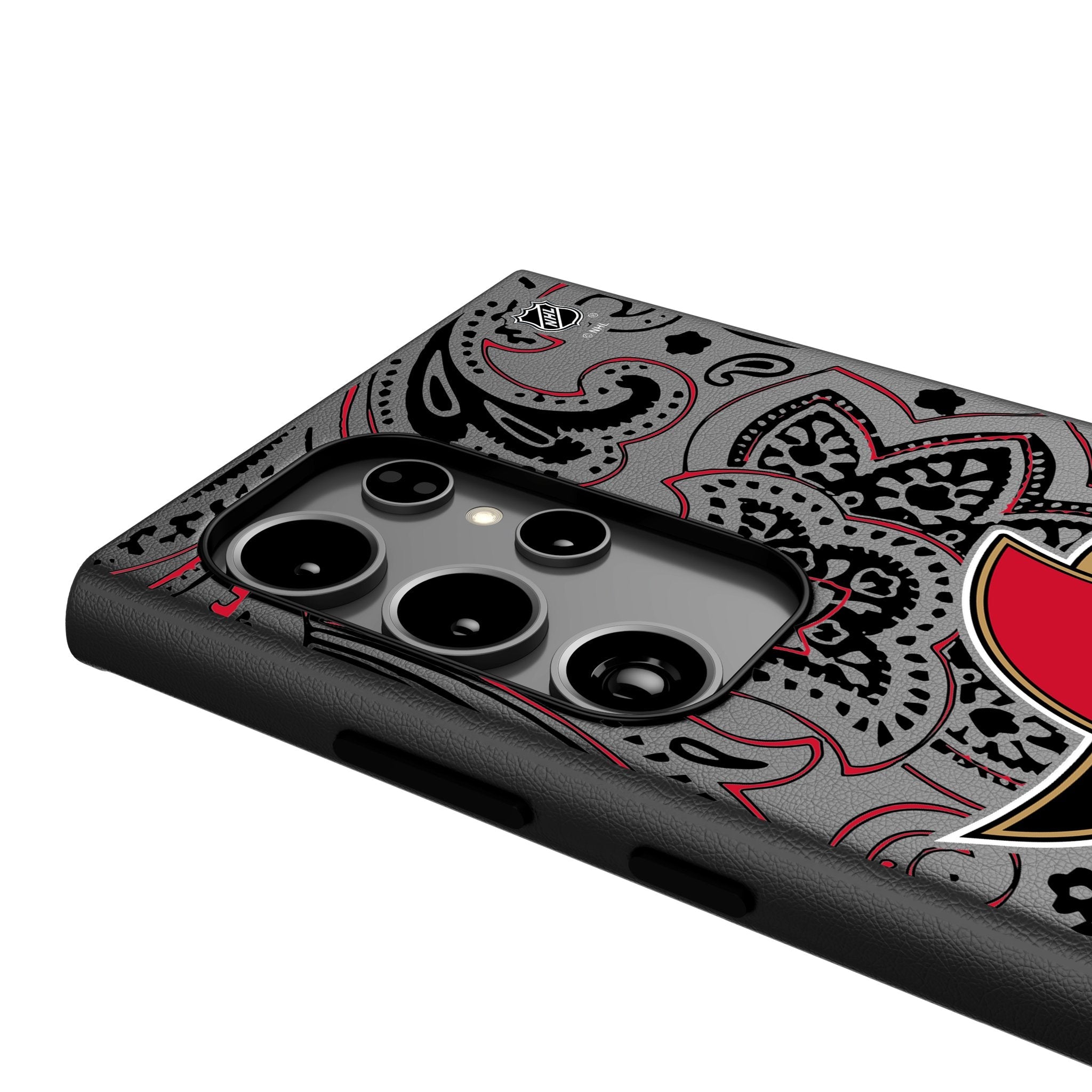 Ottawa Senators Paisley MagSafe Compatible Phone Case for Samsung Galaxy 4