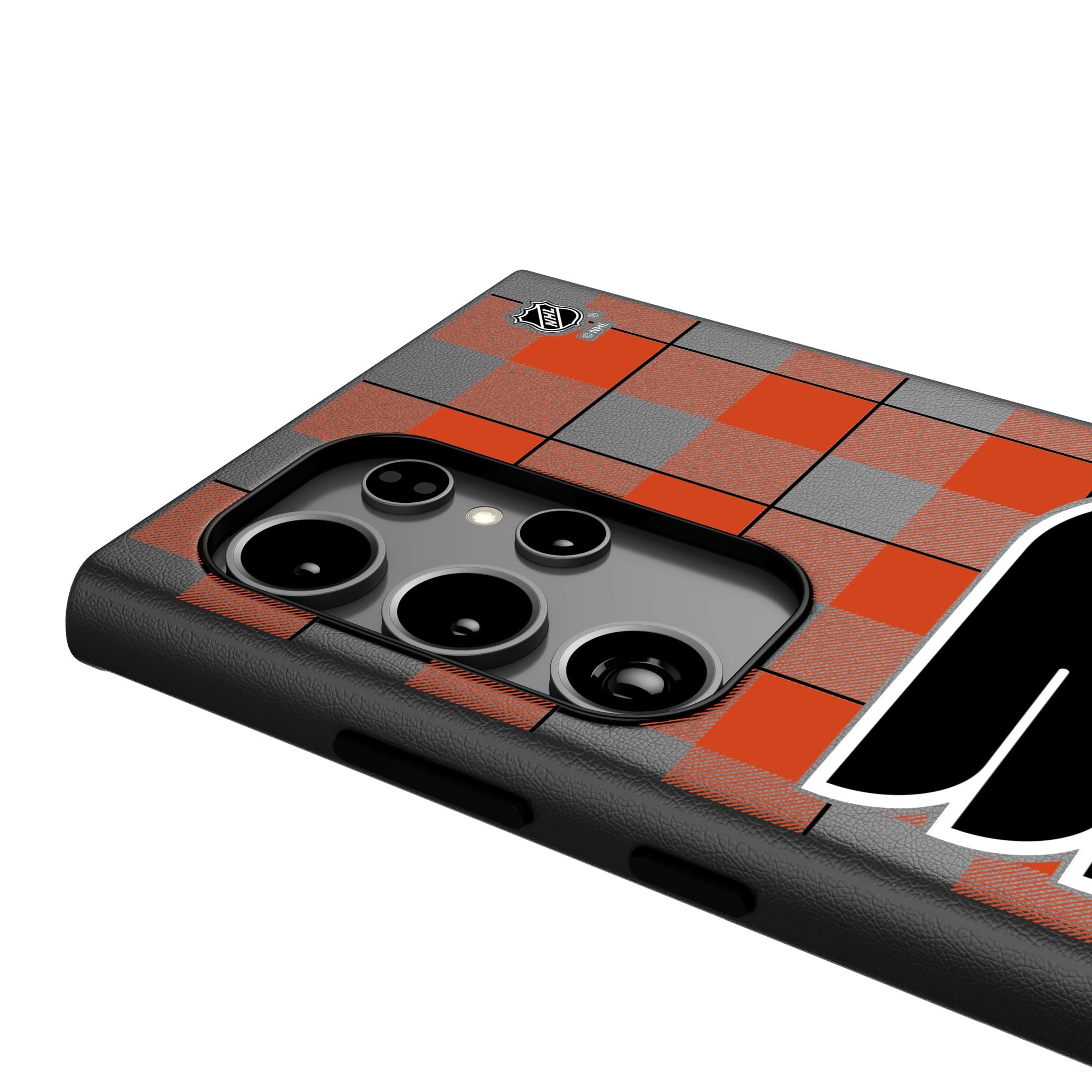 Philadelphia Flyers Plaid MagSafe Compatible Phone Case for Samsung Galaxy 4