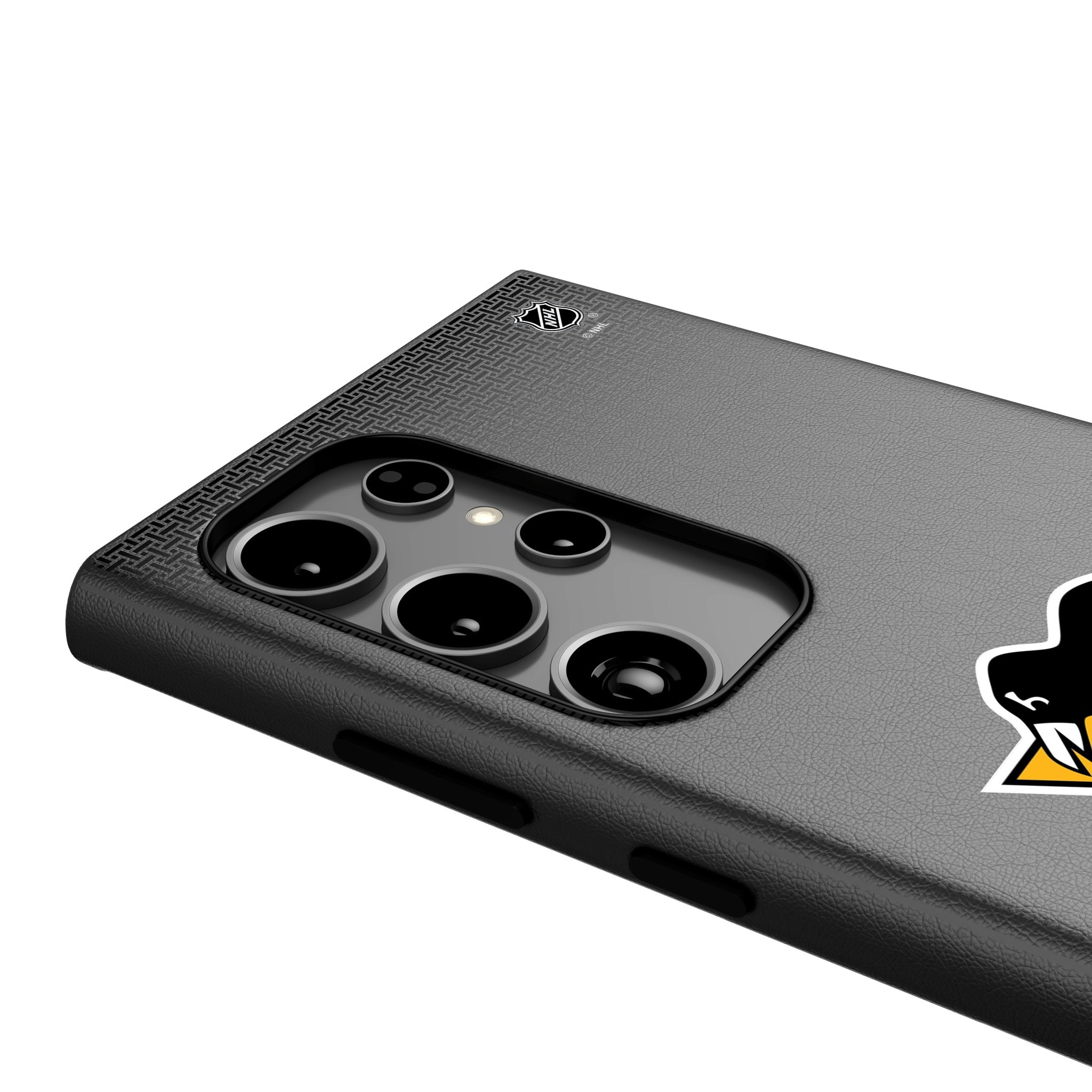 Pittsburgh Penguins Linen MagSafe Compatible Phone Case for Samsung Galaxy 4