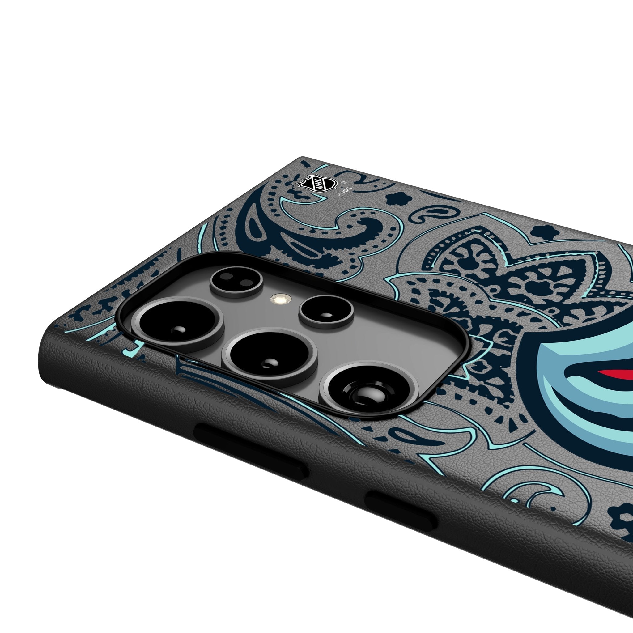 Seattle Kraken Paisley MagSafe Compatible Phone Case for Samsung Galaxy 4