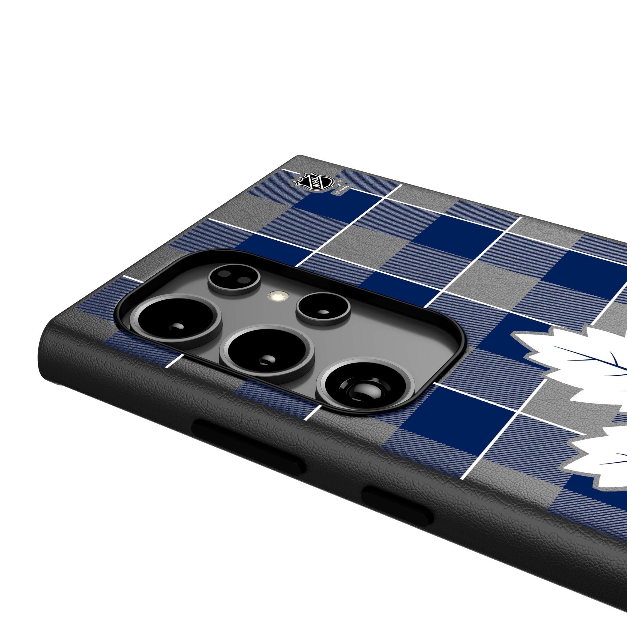 Toronto Maple Leafs Plaid MagSafe Compatible Phone Case for Samsung Galaxy 4