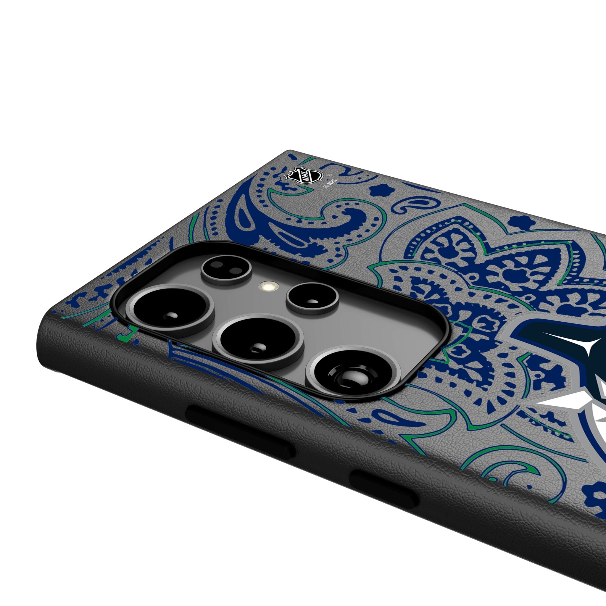 Vancouver Canucks Paisley MagSafe Compatible Phone Case for Samsung Galaxy 4