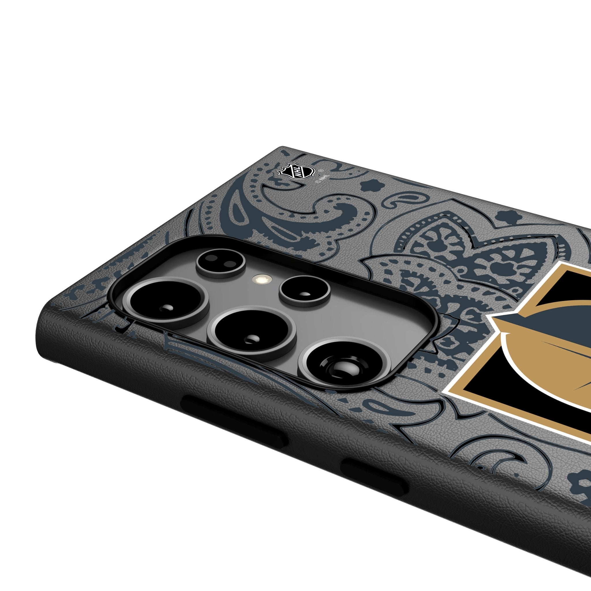 Vegas Golden Knights Paisley MagSafe Compatible Phone Case for Samsung Galaxy 4