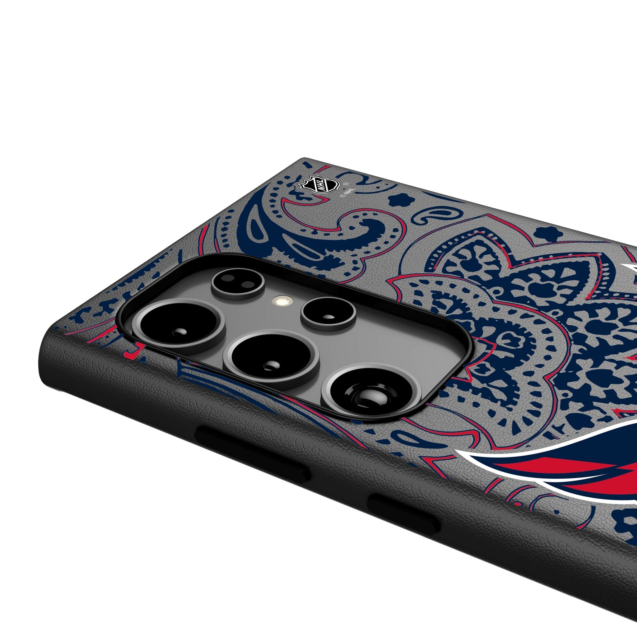 Washington Capitals Paisley MagSafe Compatible Phone Case for Samsung Galaxy 4