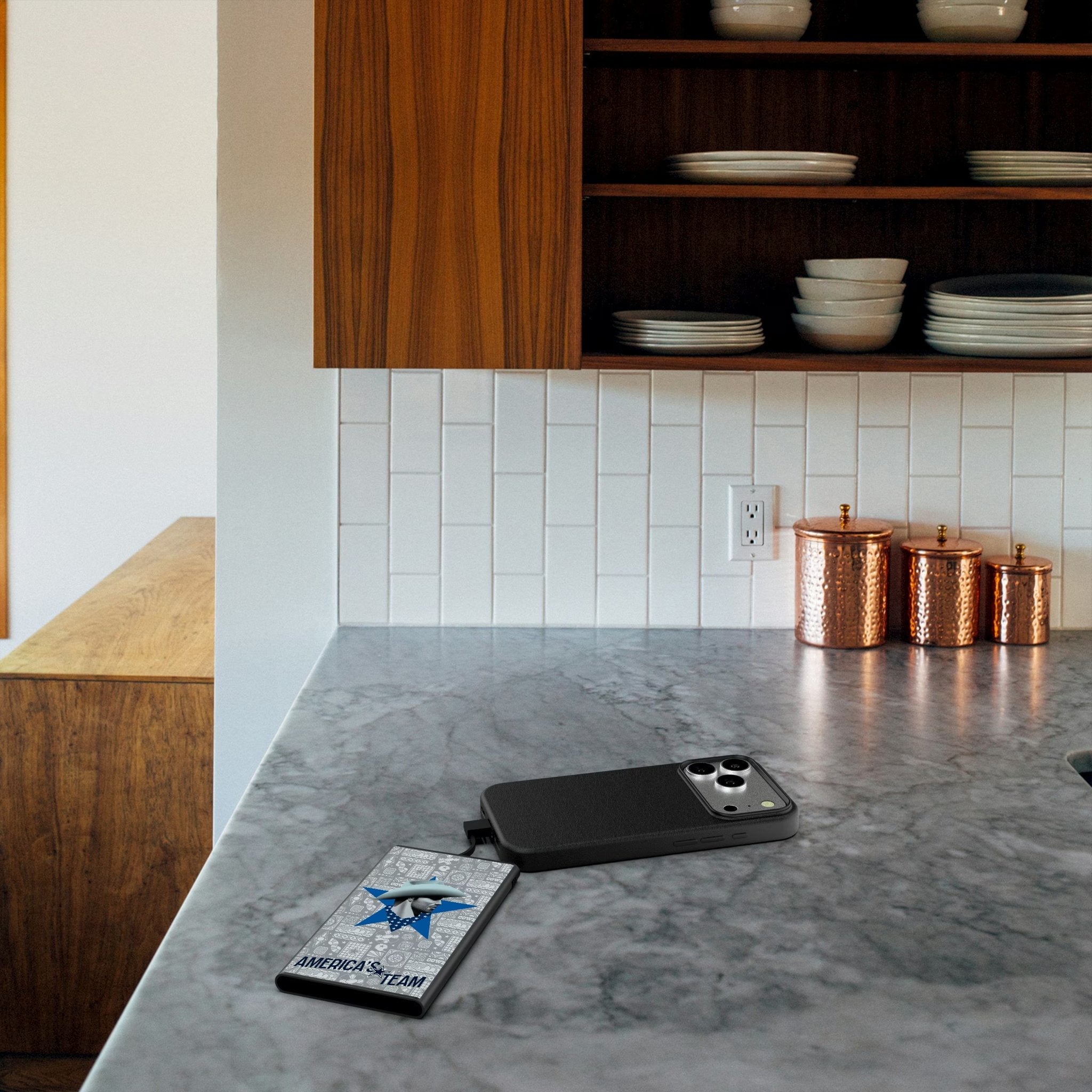 Dallas Cowboys 2024 Edition 5000mAh Flat Powerbank 4