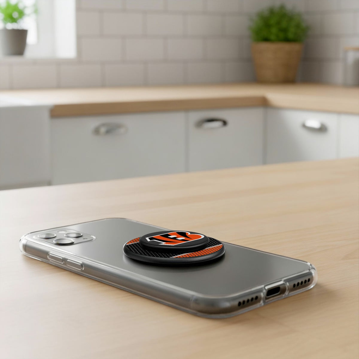 Cincinnati Bengals Mesh PopSockets Magnetic Phone Grip and Stand 4