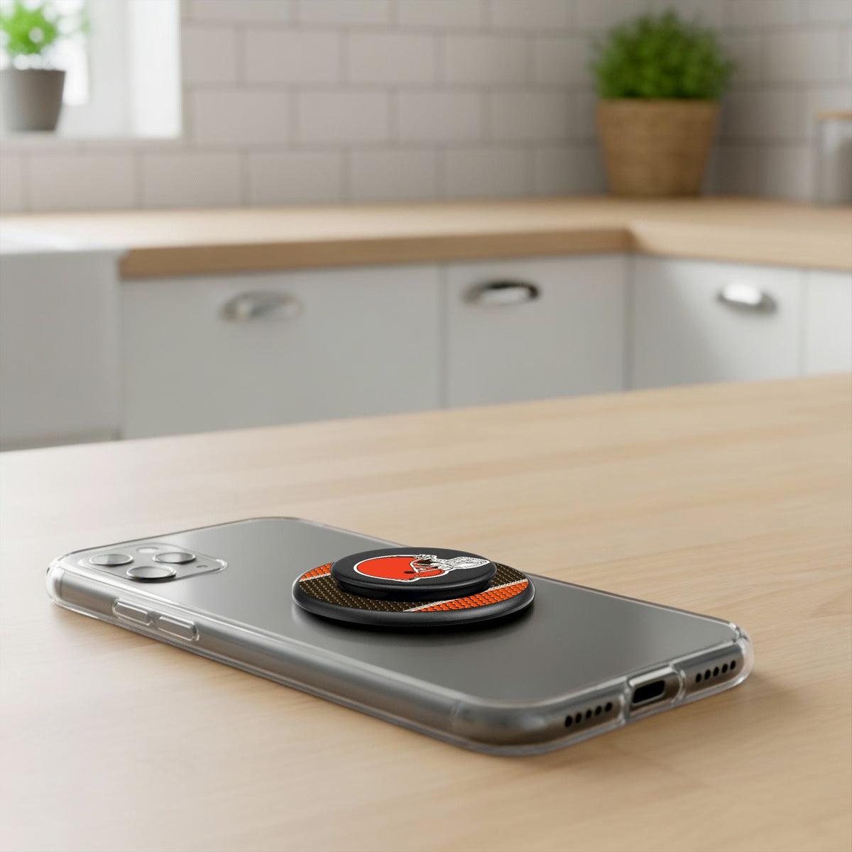 Cleveland Browns Mesh PopSockets Magnetic Phone Grip and Stand 4