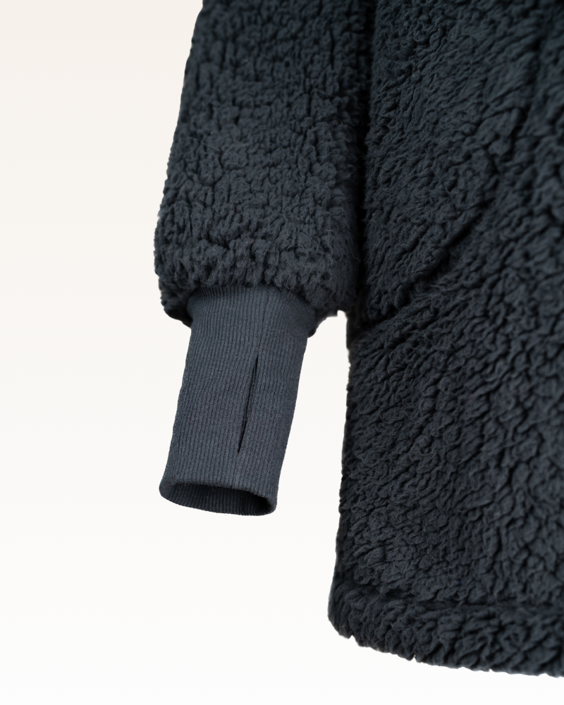 The Warrior Effect™ by Jill Martin Bedazzled Logo Sherpa Lounger Jacket 5