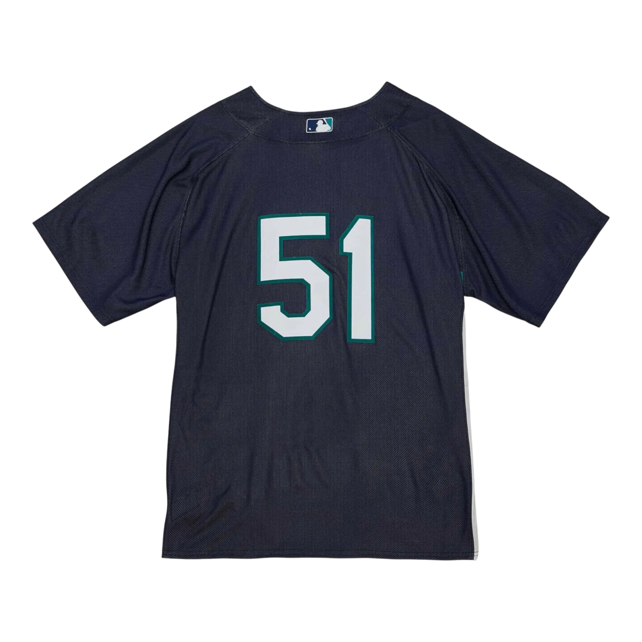 Mitchell & Ness Authentic Ken Griffey Jr Seattle Mariners 2010 Men Baseball Jersey Mariners Blue 2