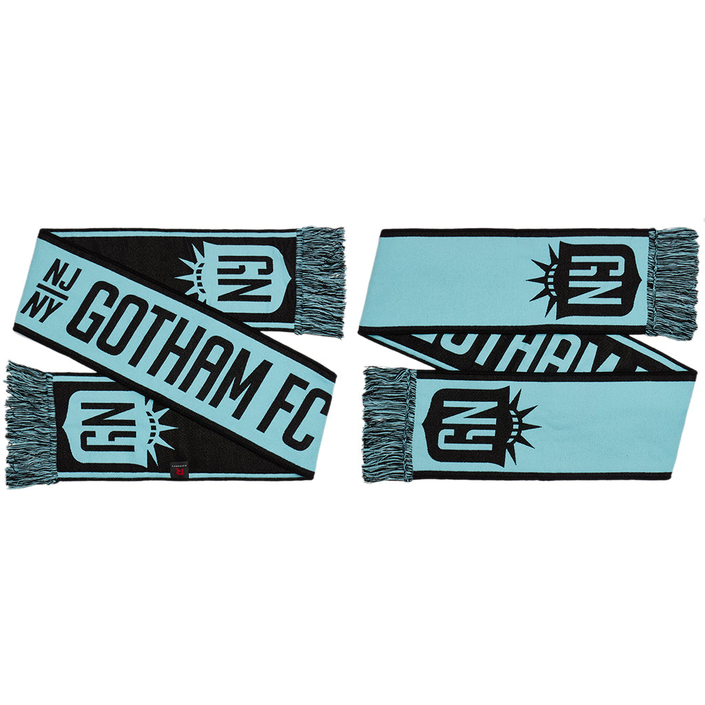 NJ/NY GOTHAM FC SCARF- Two Tone (HD Woven) 2