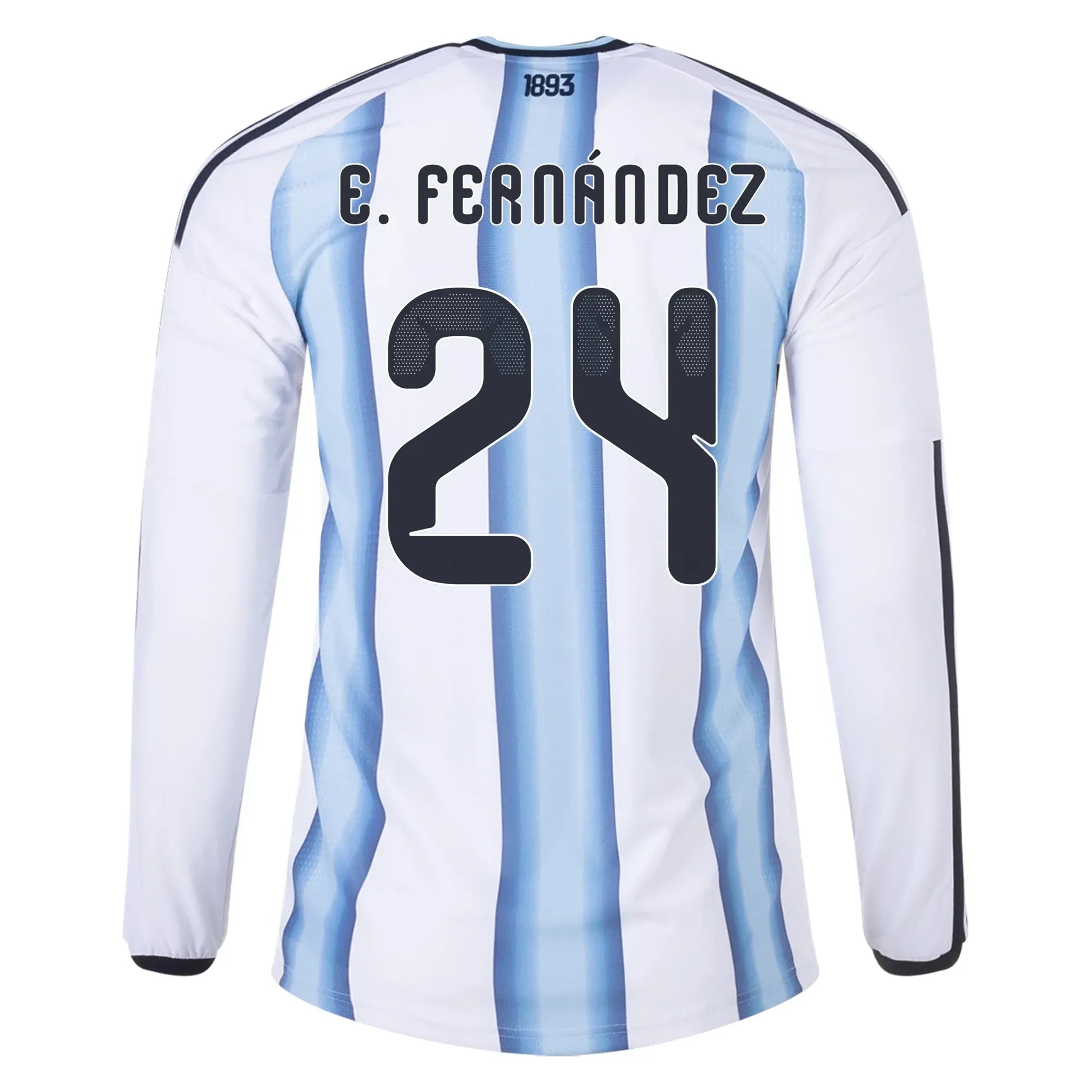 adidas 2026 Argentina Men's Authentic Home Long-Sleeve Soccer Jersey 13
