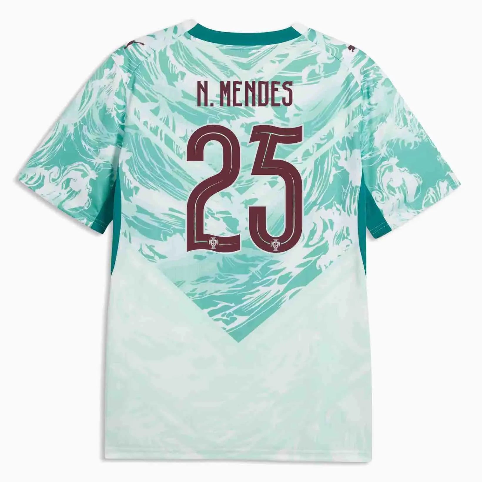 Puma 2026 Portugal Youth Stadium Away Soccer Jersey 7
