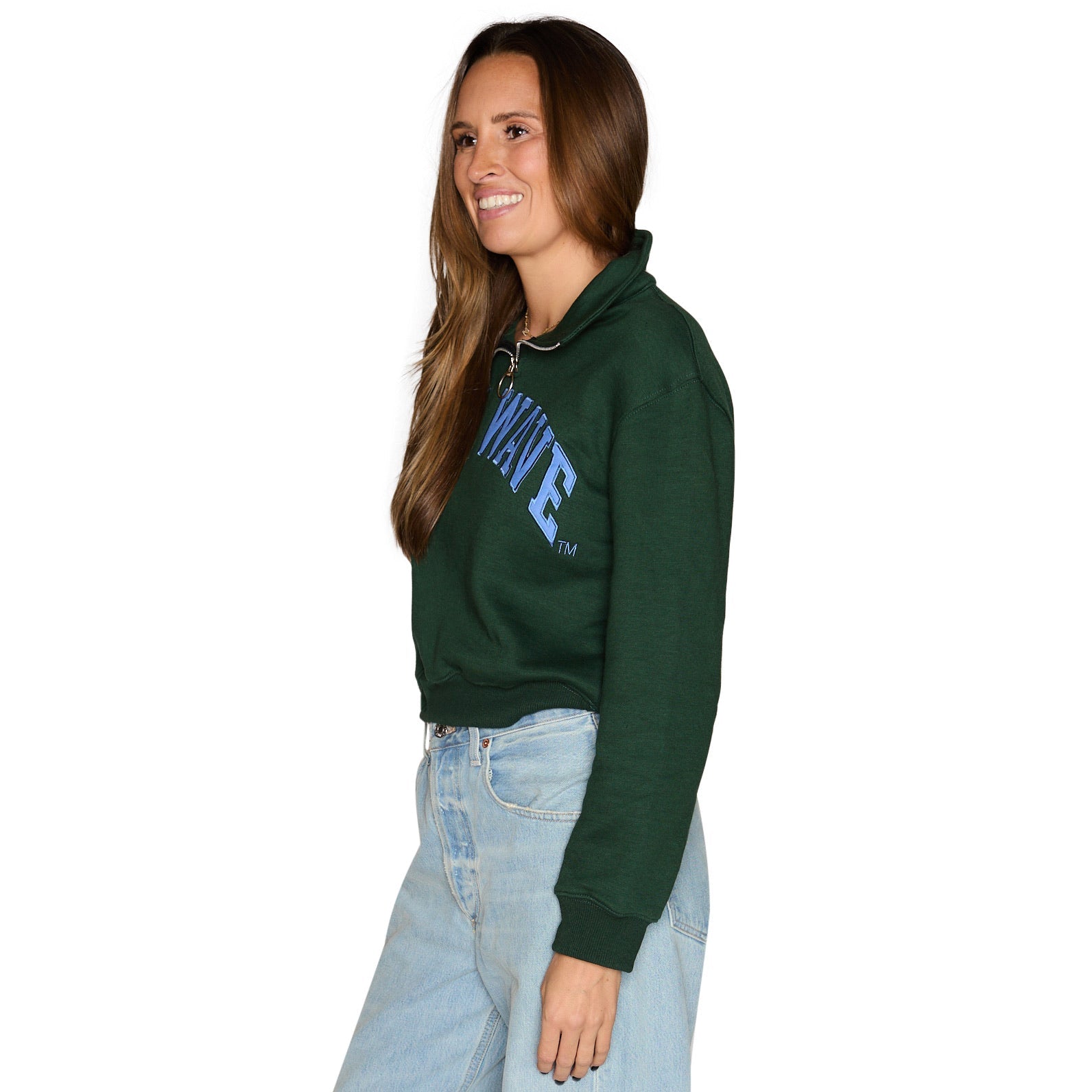 Tulane Quarter Zip Sweatshirt | lojobands