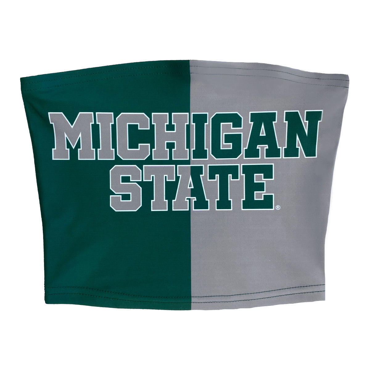 Michigan State Two Tone Tube Top | lojobands 10
