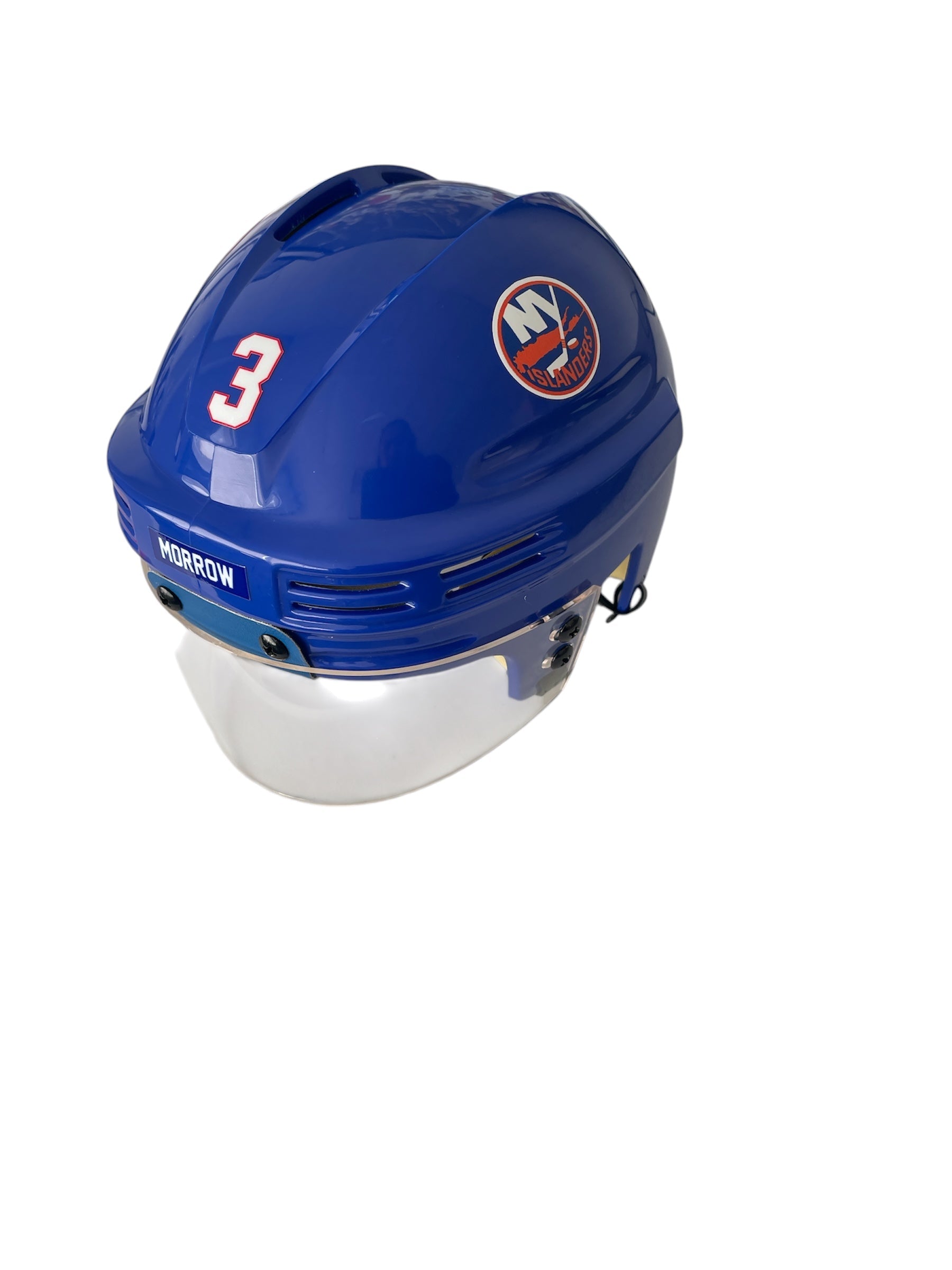 Ken Morrow New York Islanders Miracle on Ice Mini Helmet - Royal | Lowspport Gear