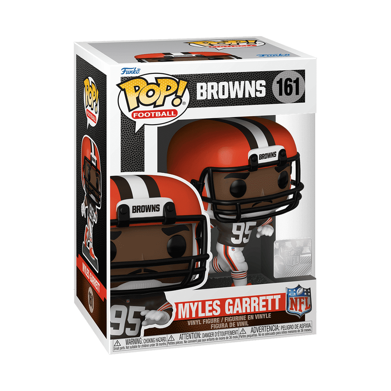 Funko POP! NFL: Cleveland Browns - Myles Garrett (Home Uniform) Vinyl Figure 1