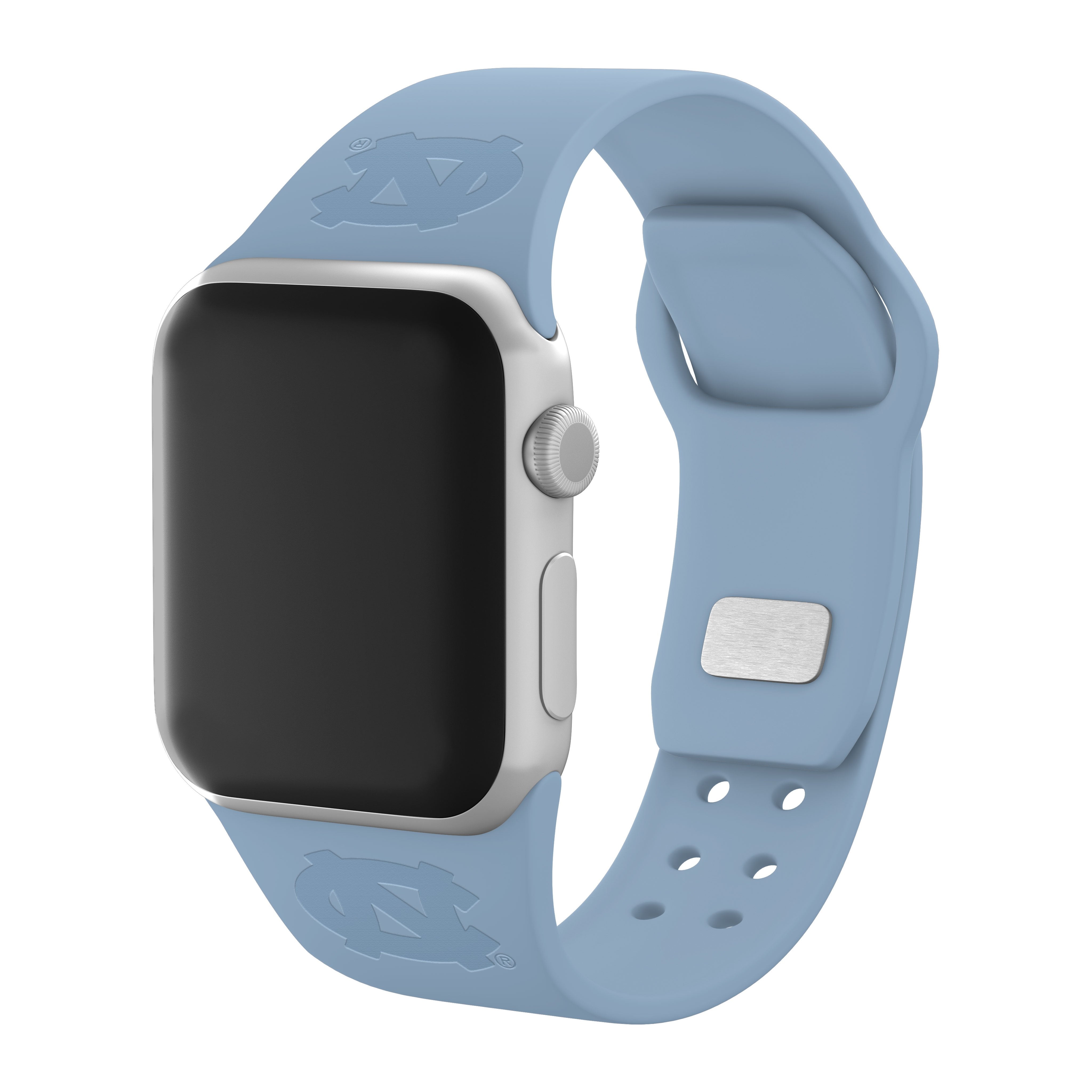 North Carolina Tar Heels Engraved Apple Watch Band 10