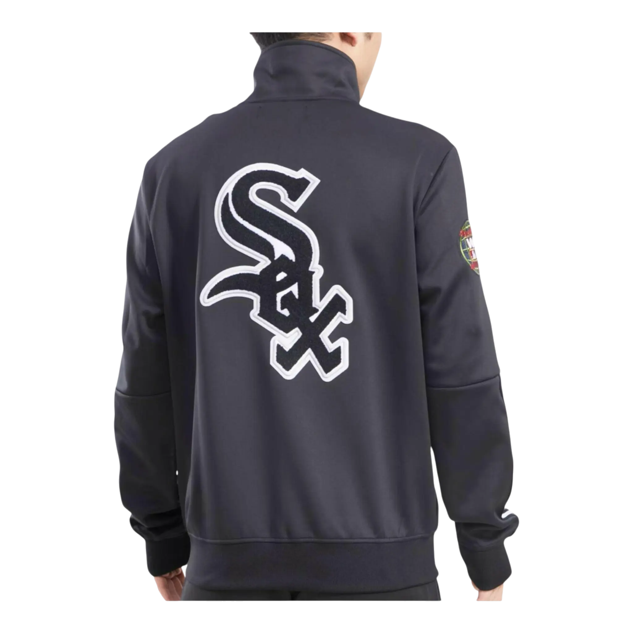 Pro Standard Chicago White Sox Home Town Men Track Jacket Black 2
