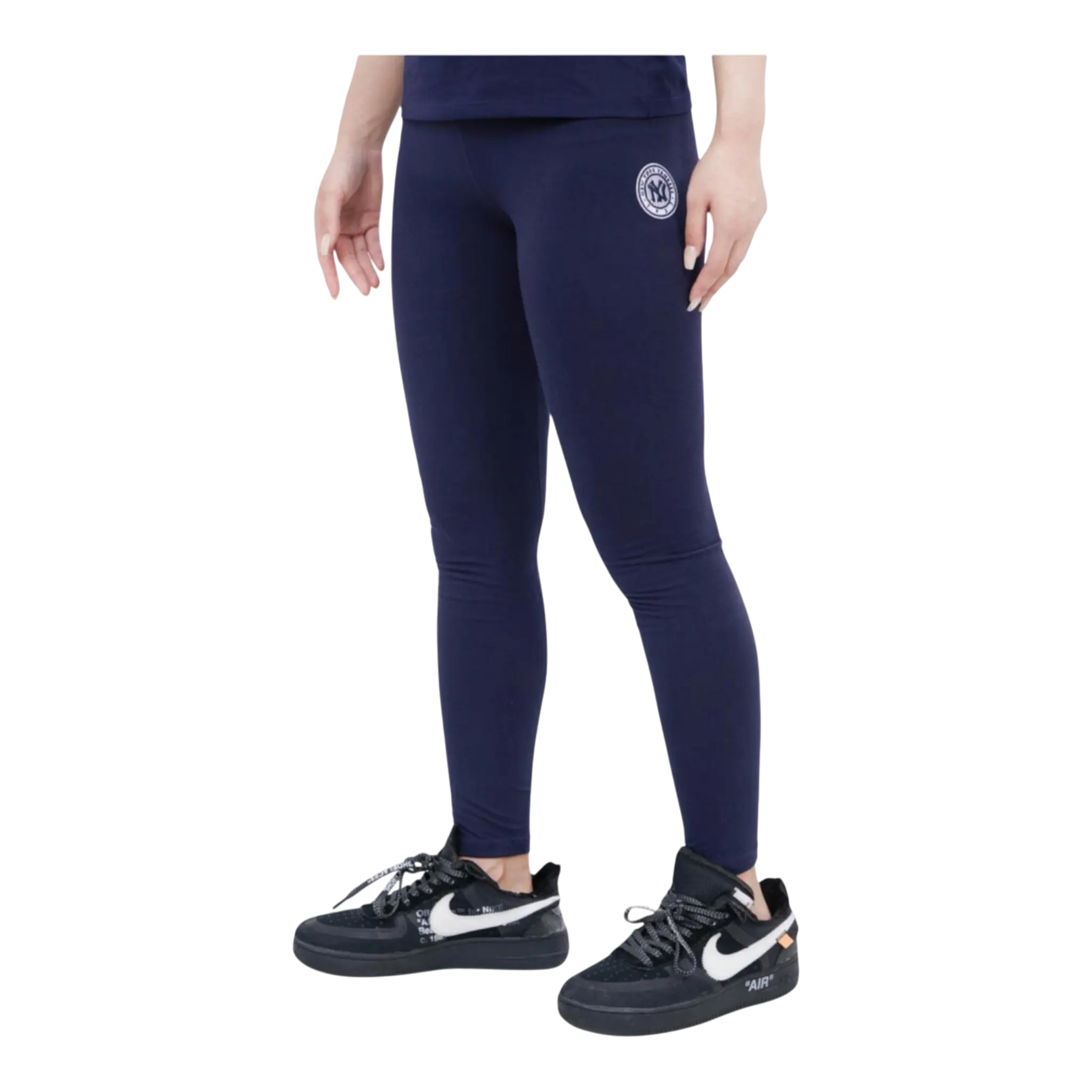 Pro Standard New York Yankees Retro Classic Women Leggings Midnight Navy 1
