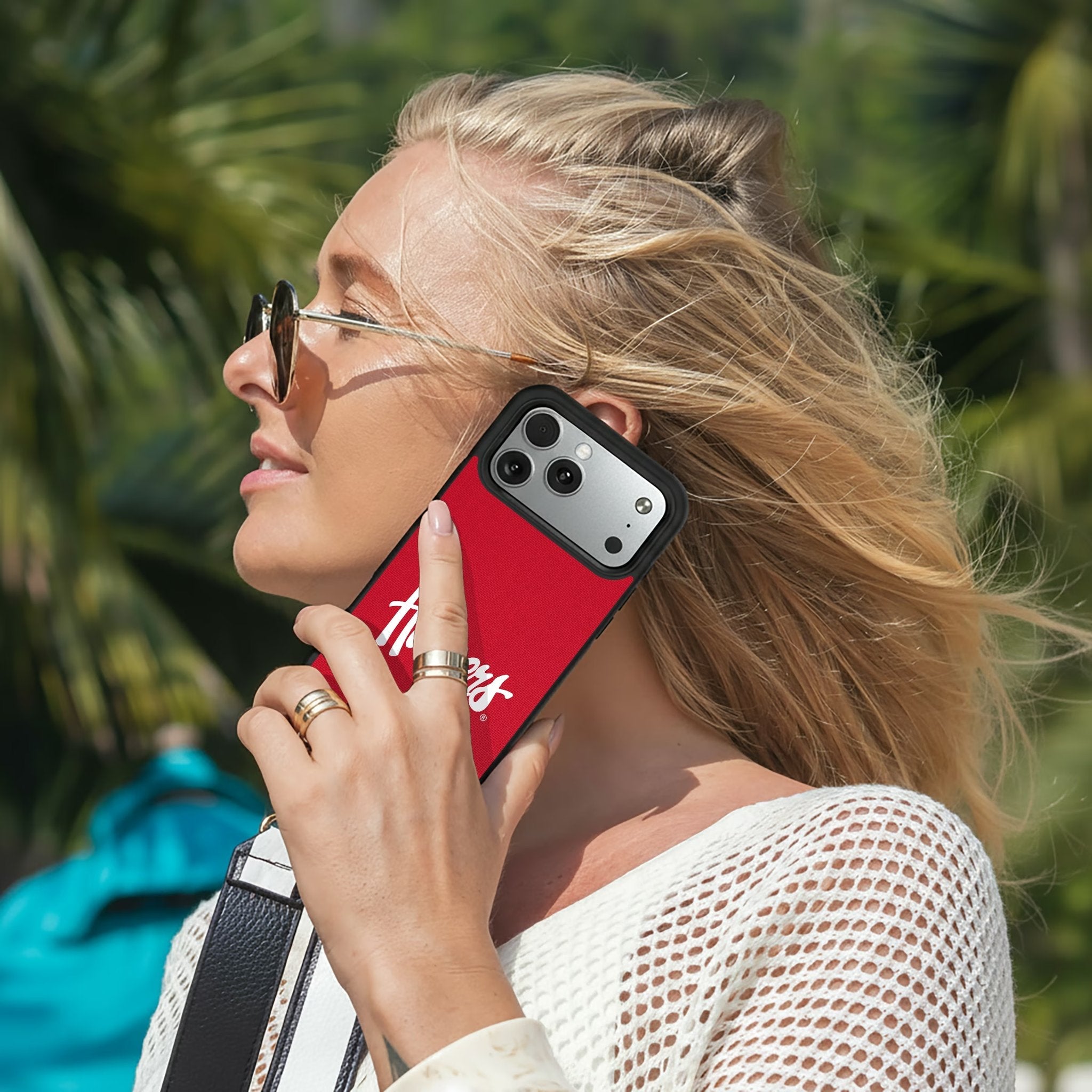 University of Nebraska Huskers Solid Bump Phone Case for Apple iPhone 17 Series 8