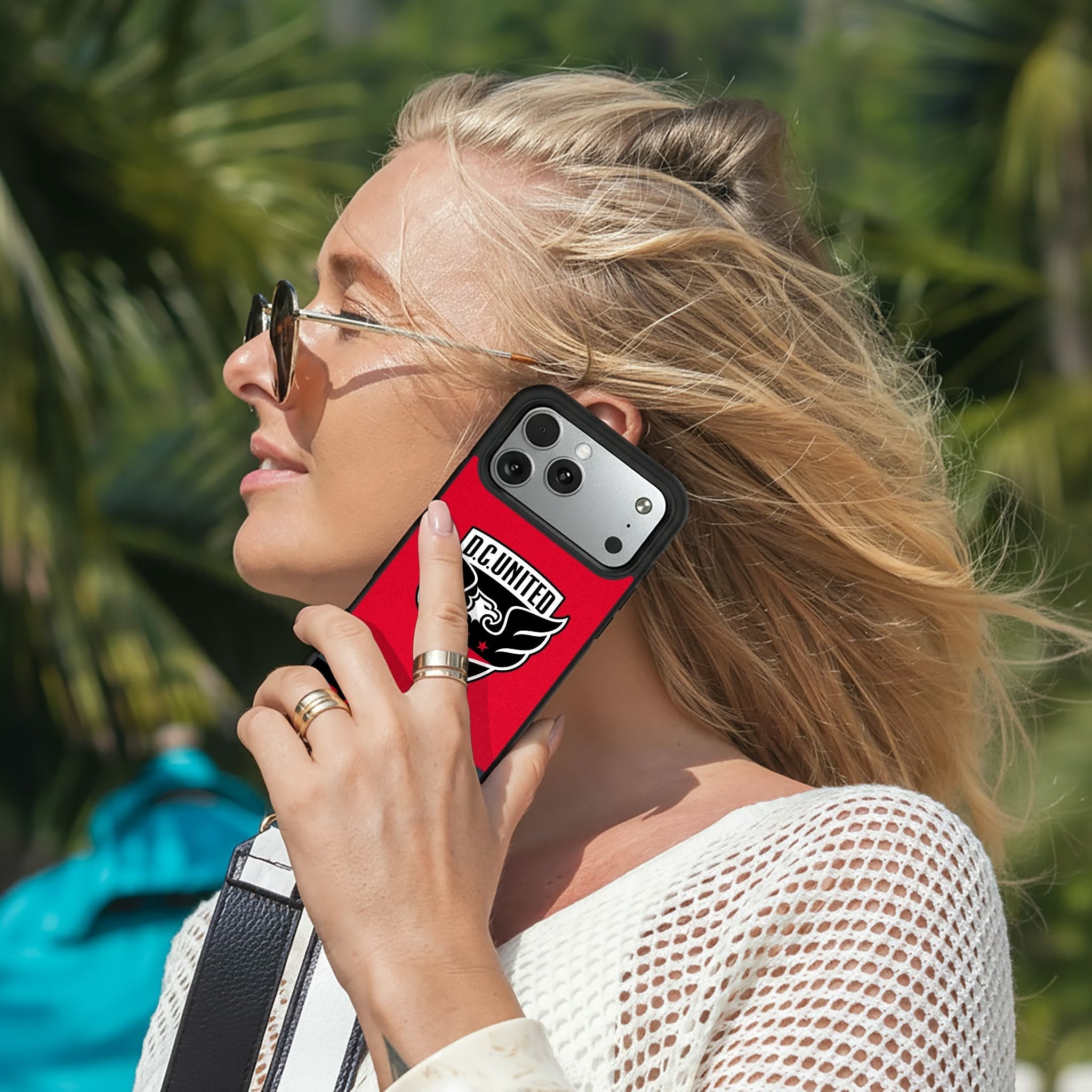 DC United Endzone Solid Bump Phone Case for Apple iPhone 17 Series 8