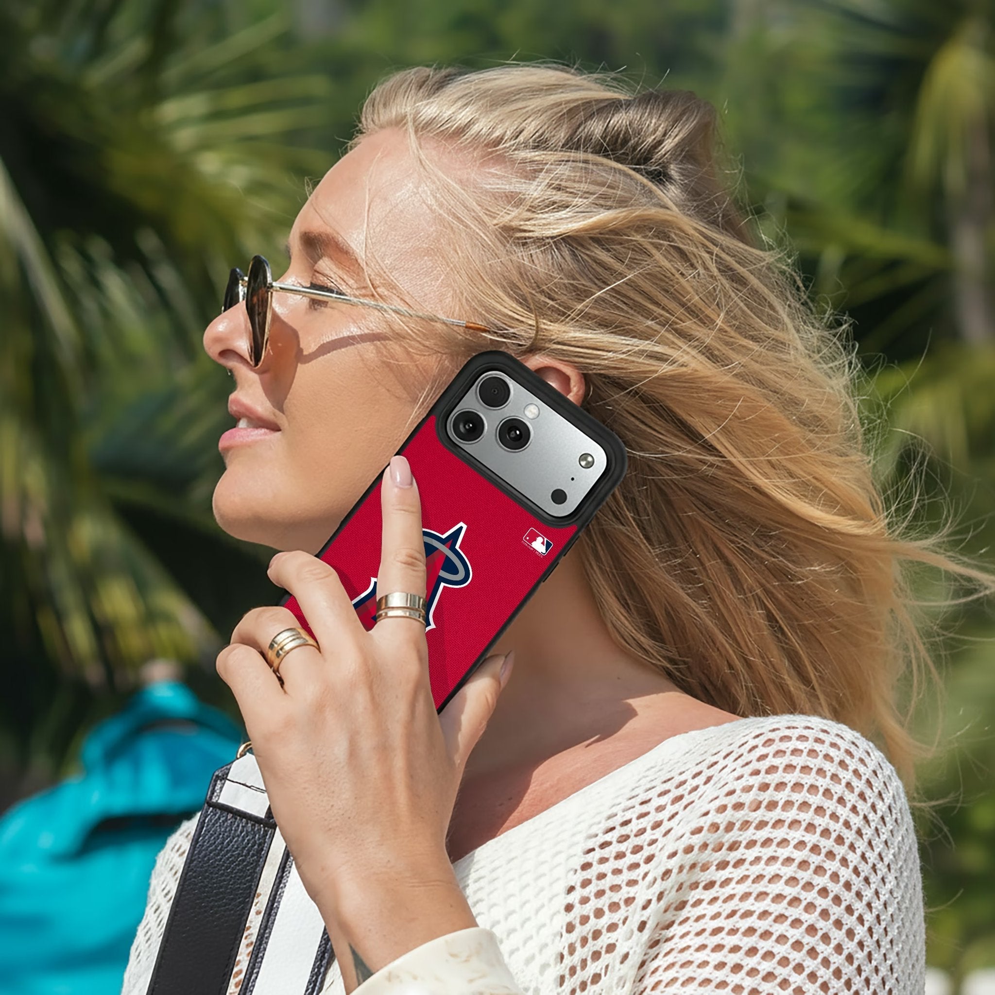 Los Angeles Angels Solid Bump Phone Case for Apple iPhone 17 Series 8