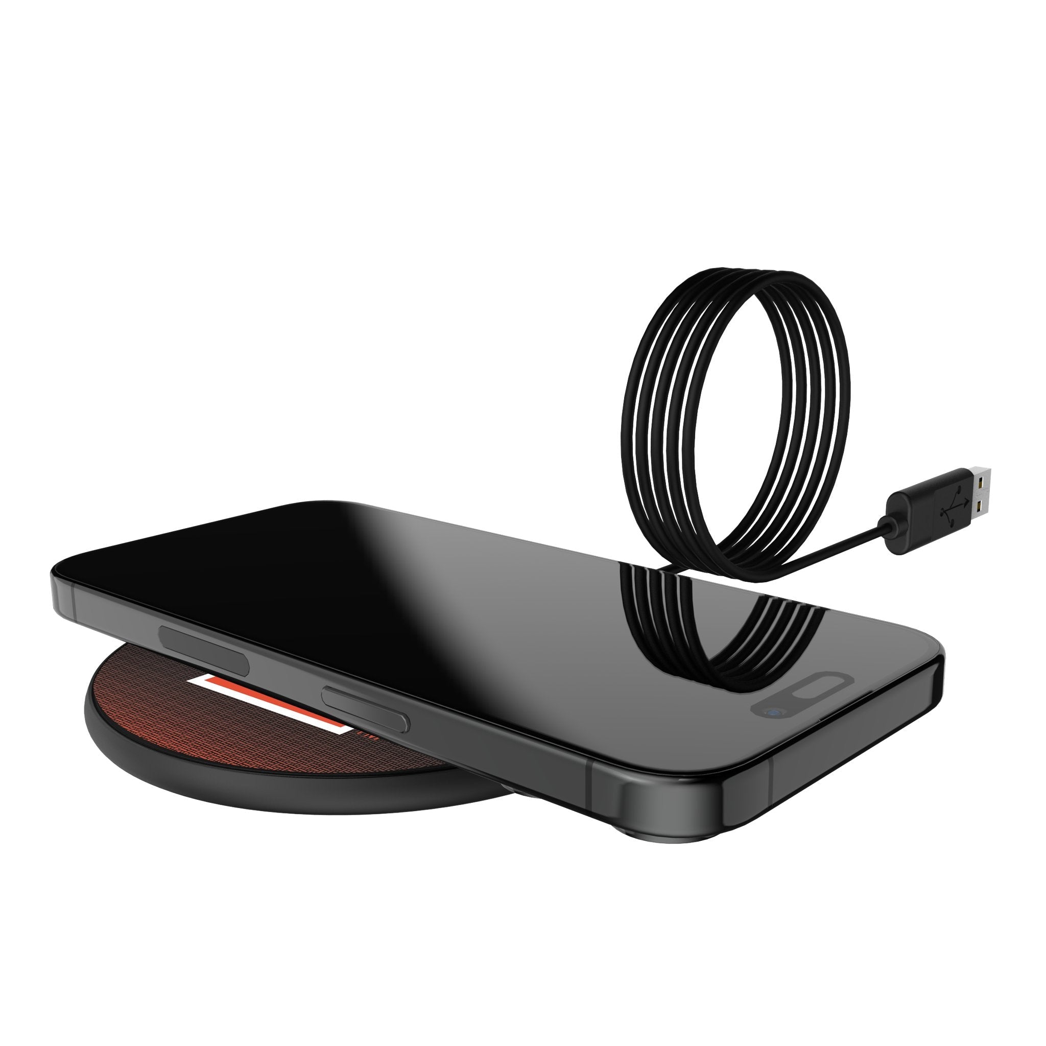 University of Illinois Fighting Illini Linen 15-Watt Wireless Charger 5