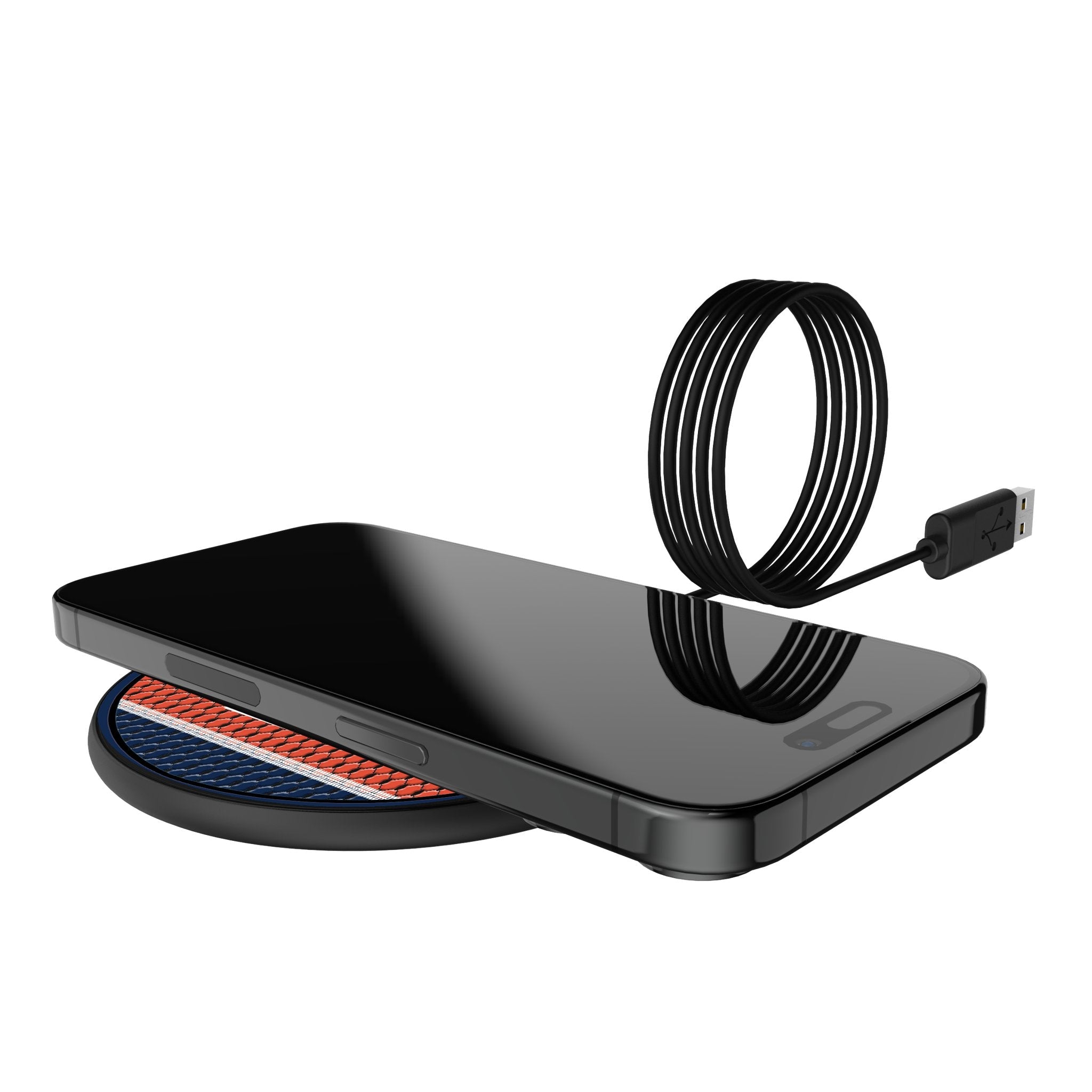 University of Illinois Fighting Illini Mesh 15-Watt Wireless Charger 5
