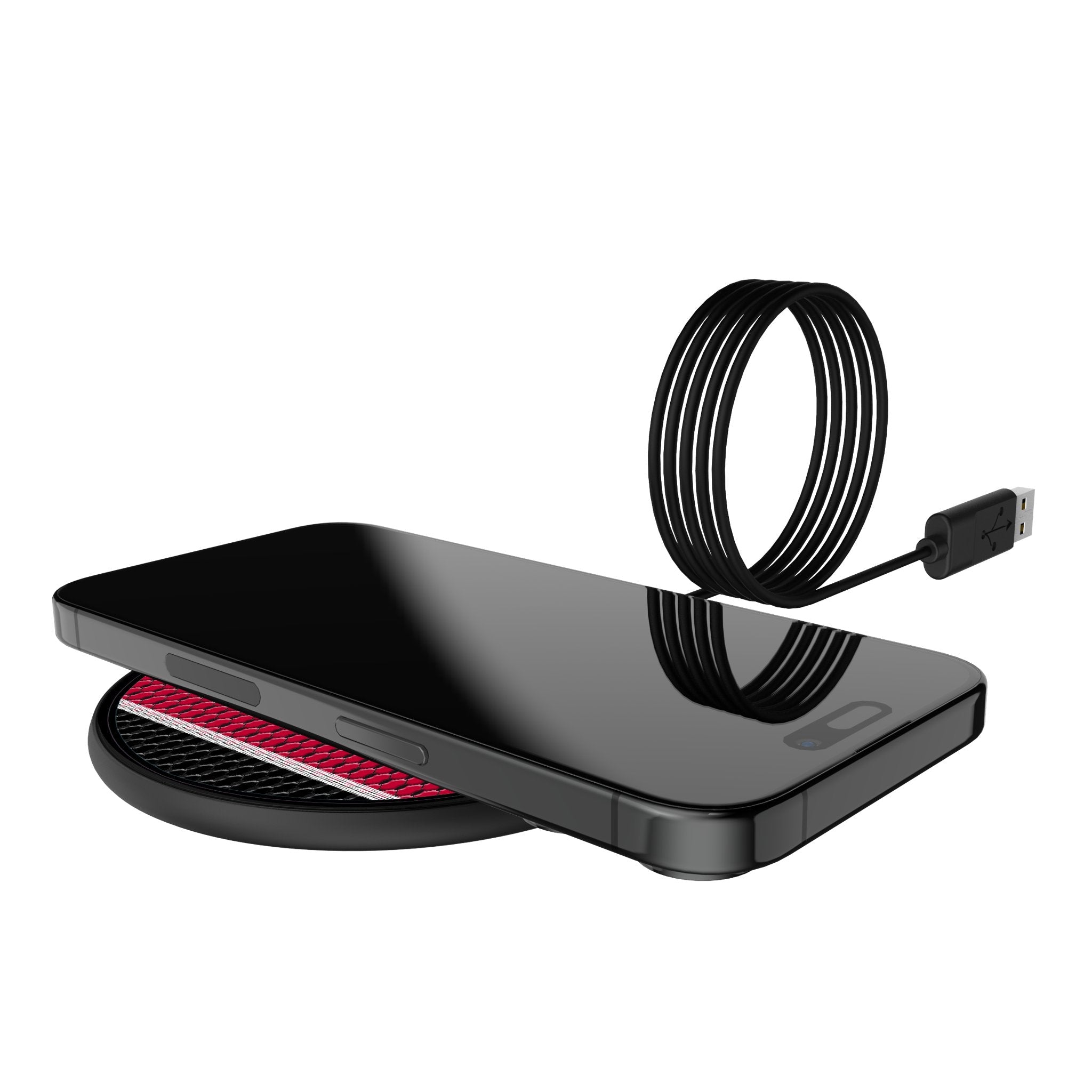Ohio State University Buckeyes Mesh 15-Watt Wireless Charger 5