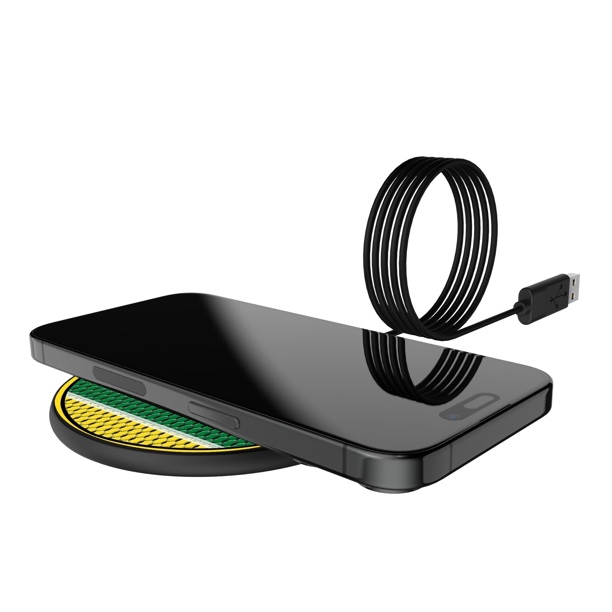 University of Oregon Ducks Mesh 15-Watt Wireless Charger 5